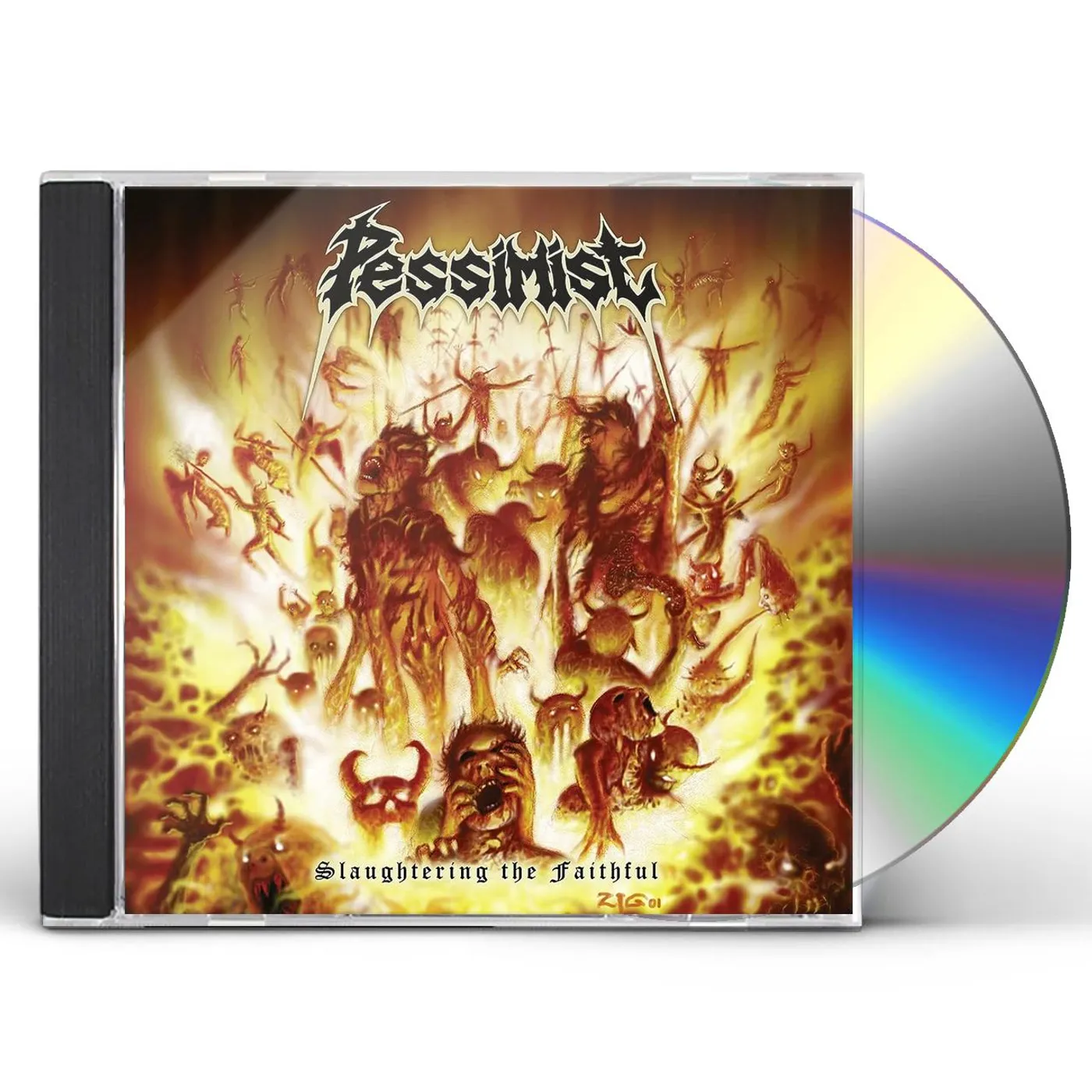 Pessimist SLAUGHTERING THE FAITHFUL CD