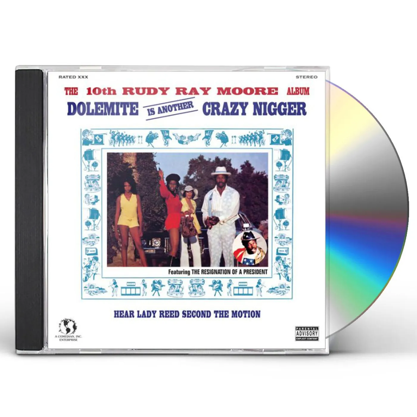 Rudy Ray Moore DOLEMITE IS ANOTHER CRAZY NIGGER CD