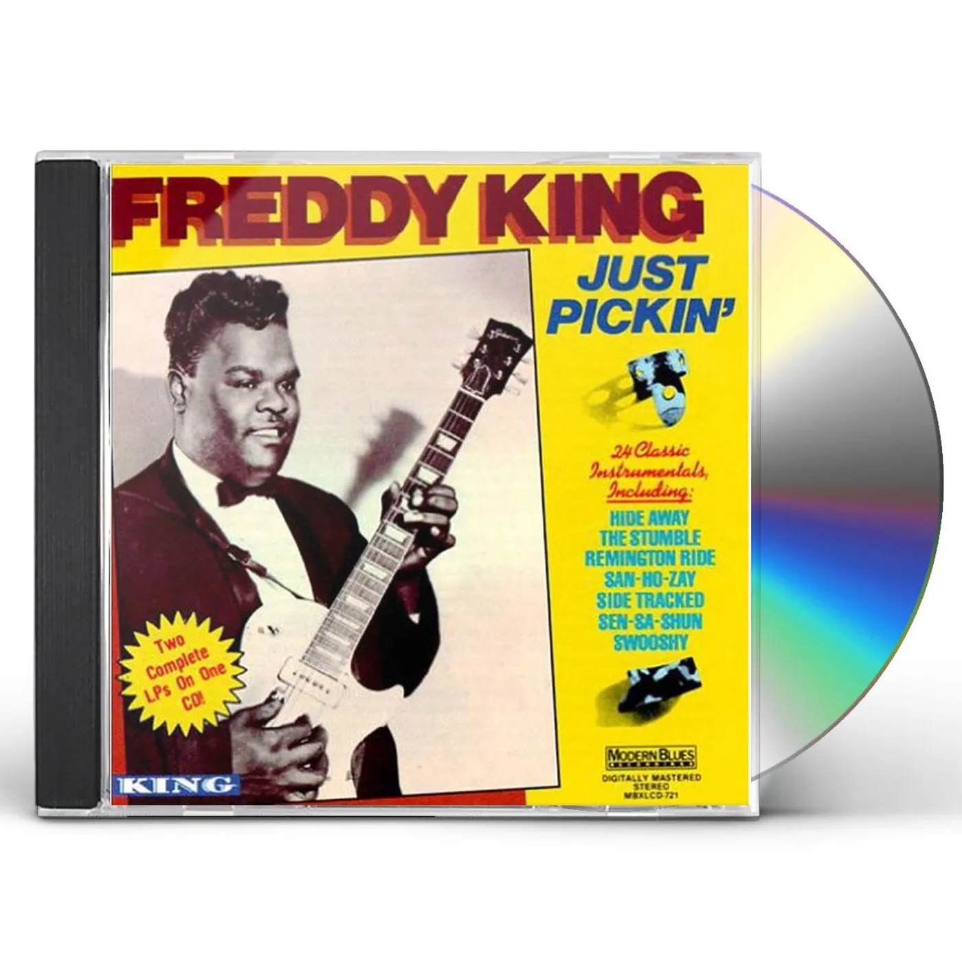 Freddie King JUST PICKIN CD