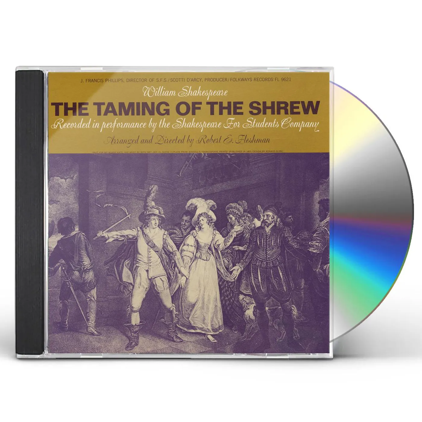 Shakespeare for Students Company THE TAMING OF THE SHREW: WILLIAM SHAKESPEARE CD