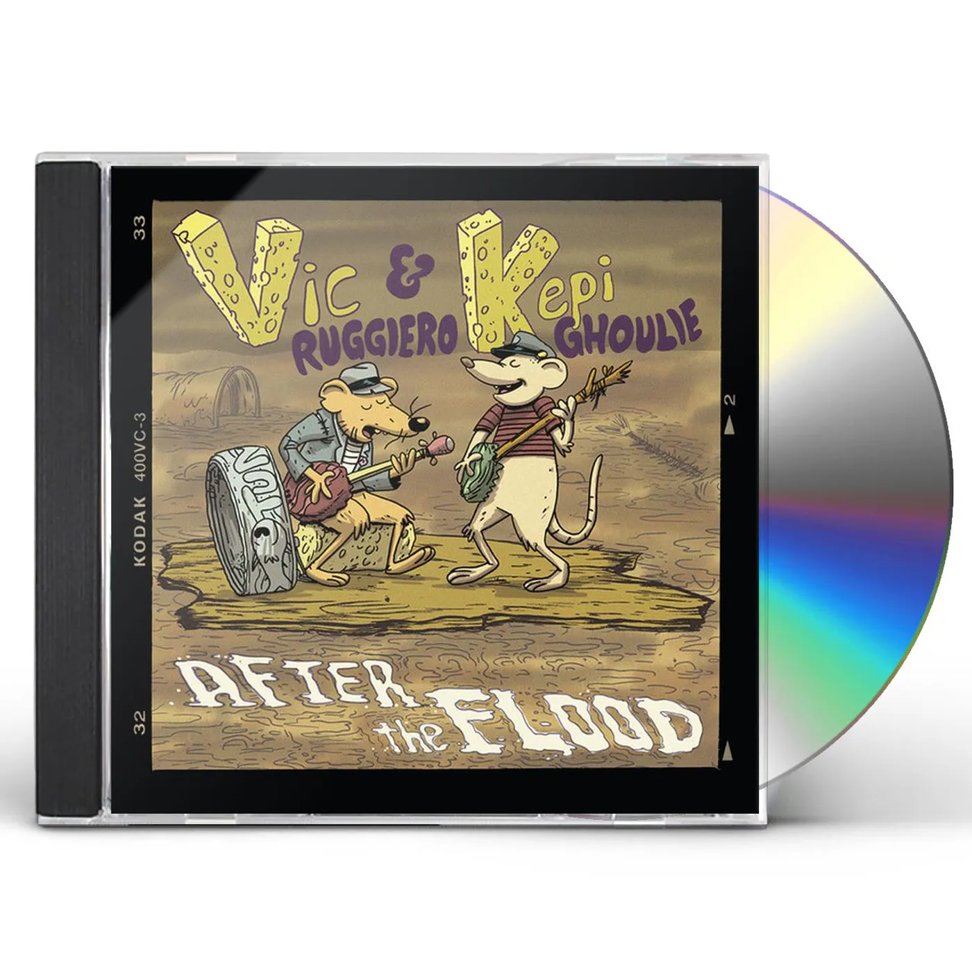 Vic Ruggiero & Kepi Ghoulie After The Flood The Moldy Basement Tapes CD