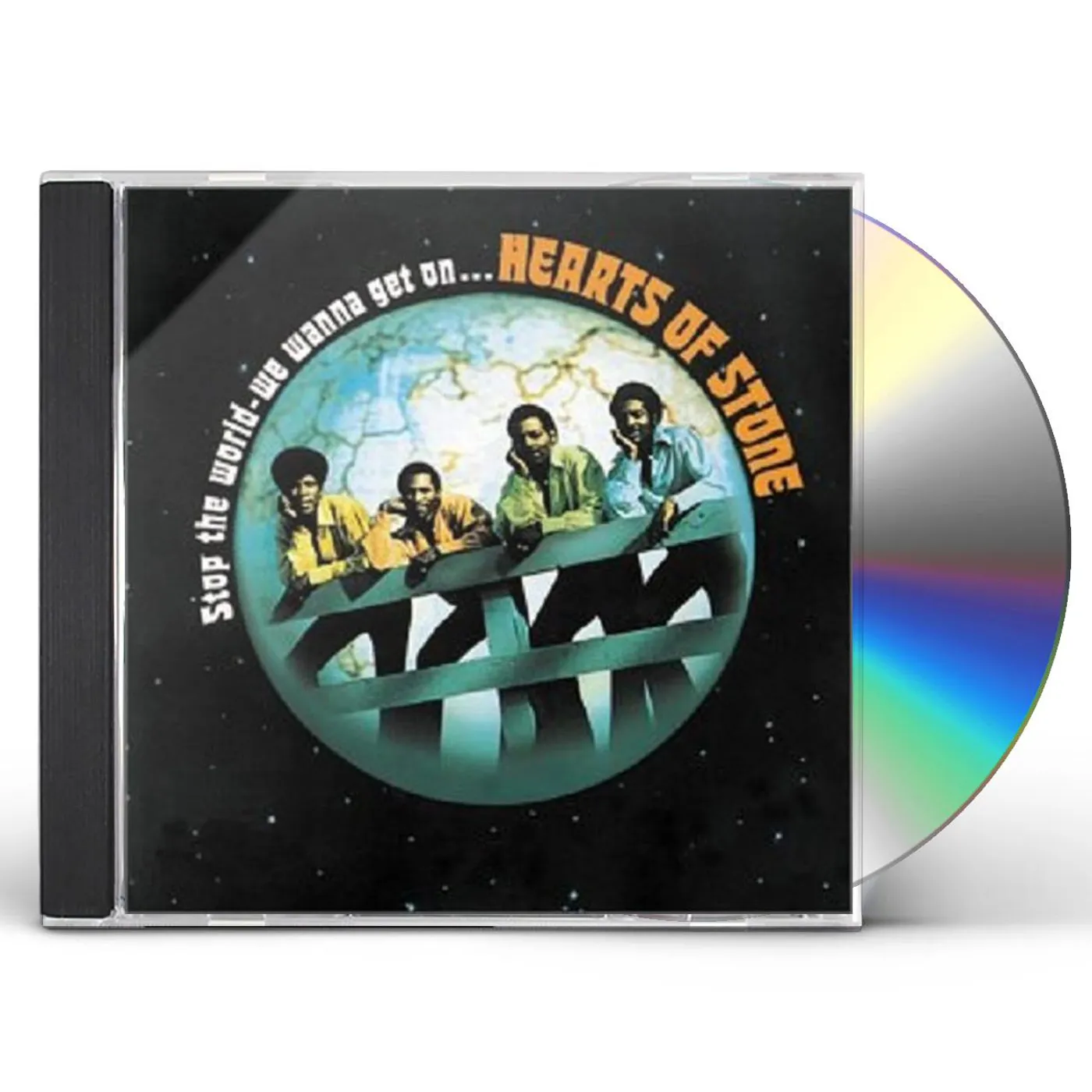Hearts Of Stone STOP THE WORLD WE WANNA GET ON . . CD