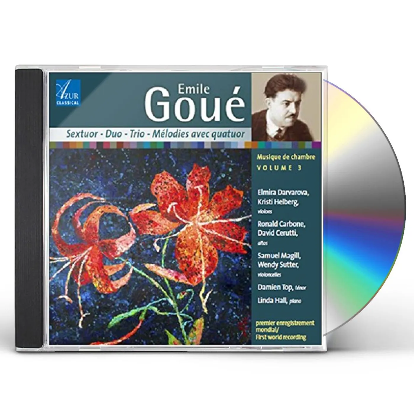 Vår EMILE GOUE: CHAMBER MUSIC 3 CD
