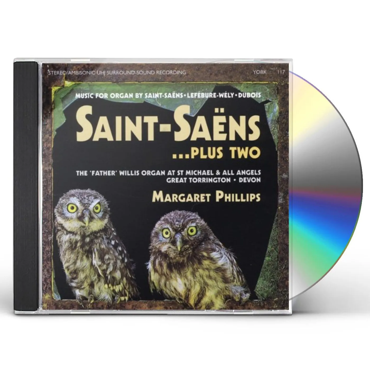 Margaret Phillips SAINT-SAENS PLUS TWO CD