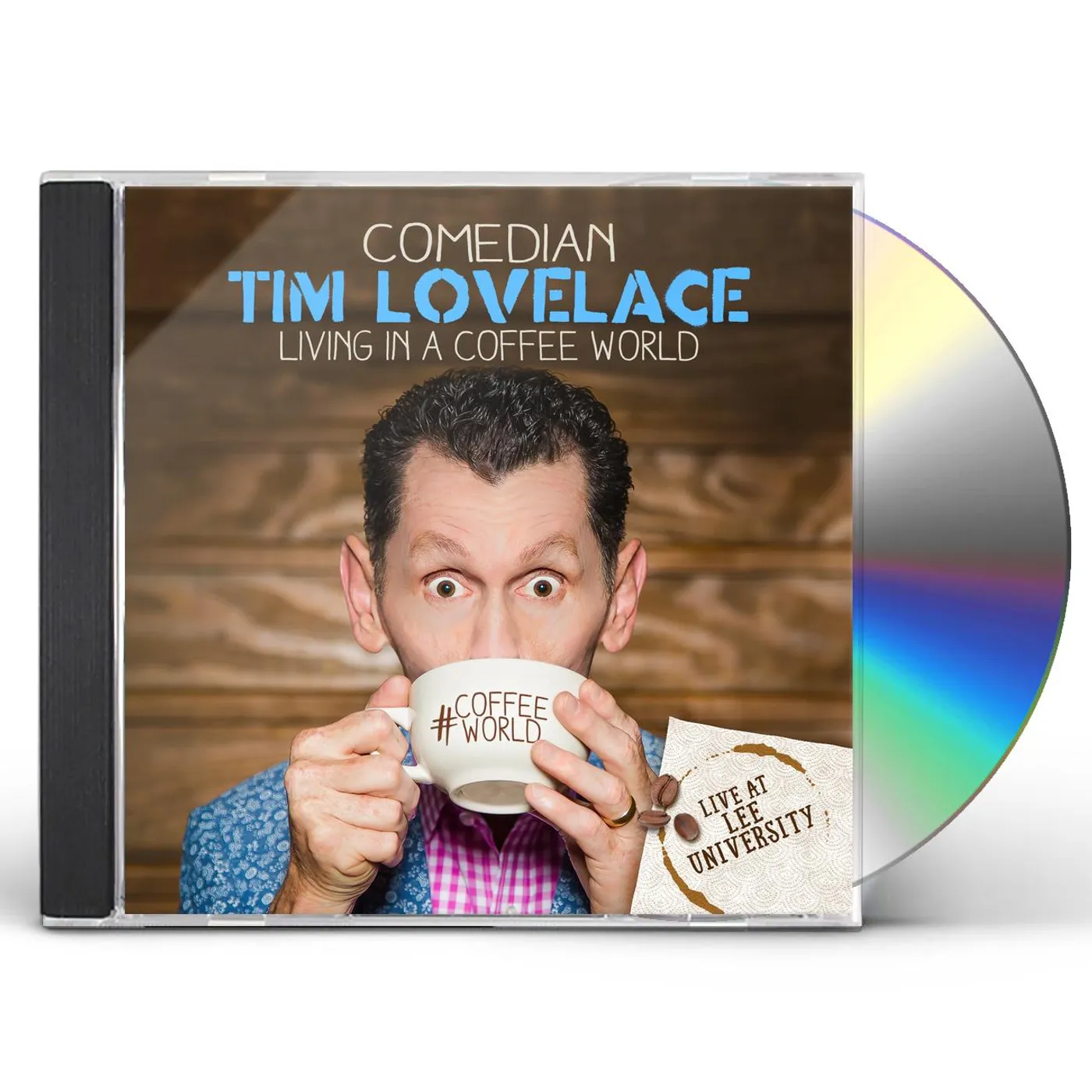 Tim Lovelace LIVING IN A COFFEE WORLD CD