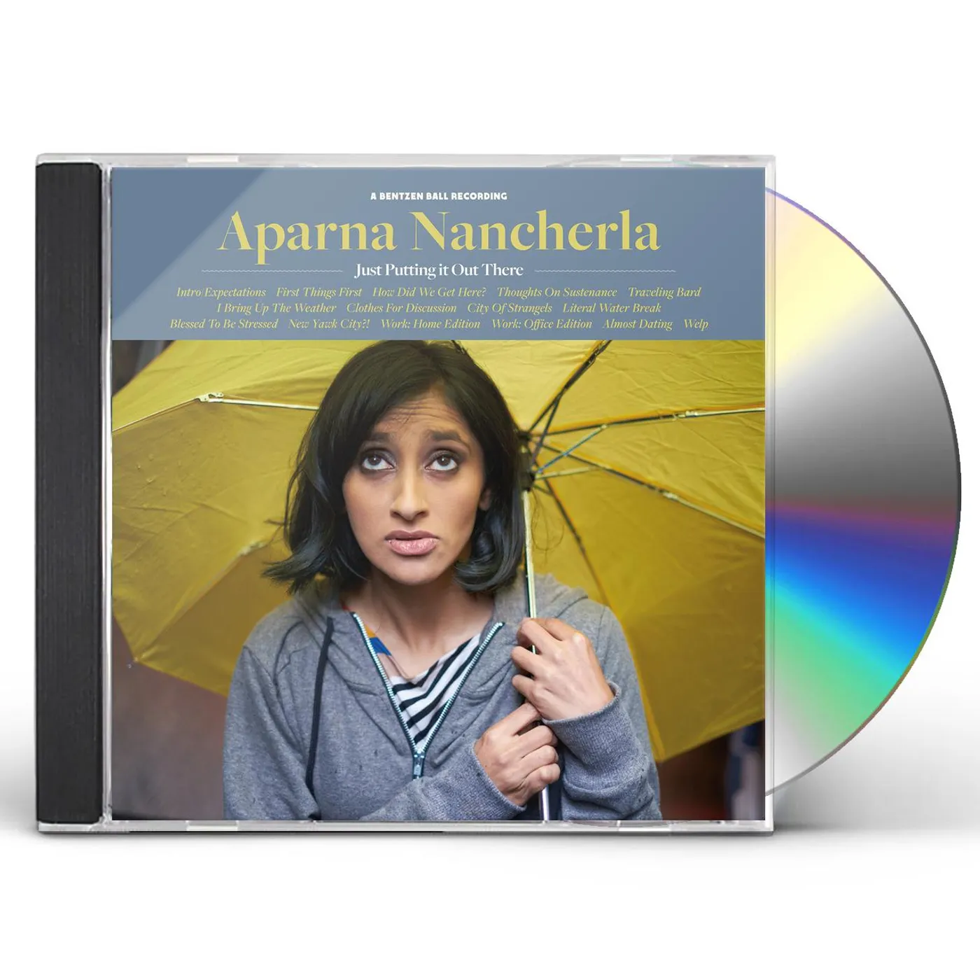 Aparna Nancherla JUST PUTTING IT OUT THERE CD