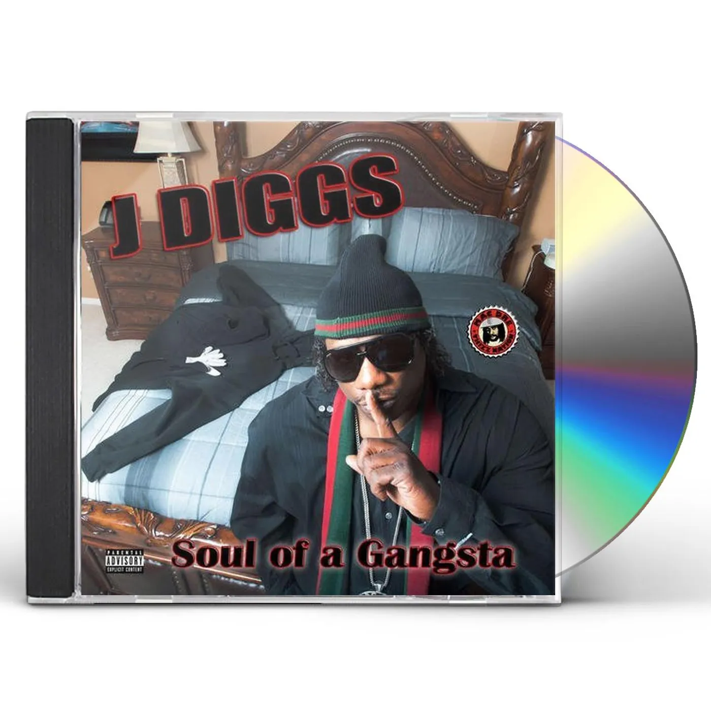 J-Diggs SOUL OF A GANGSTA CD