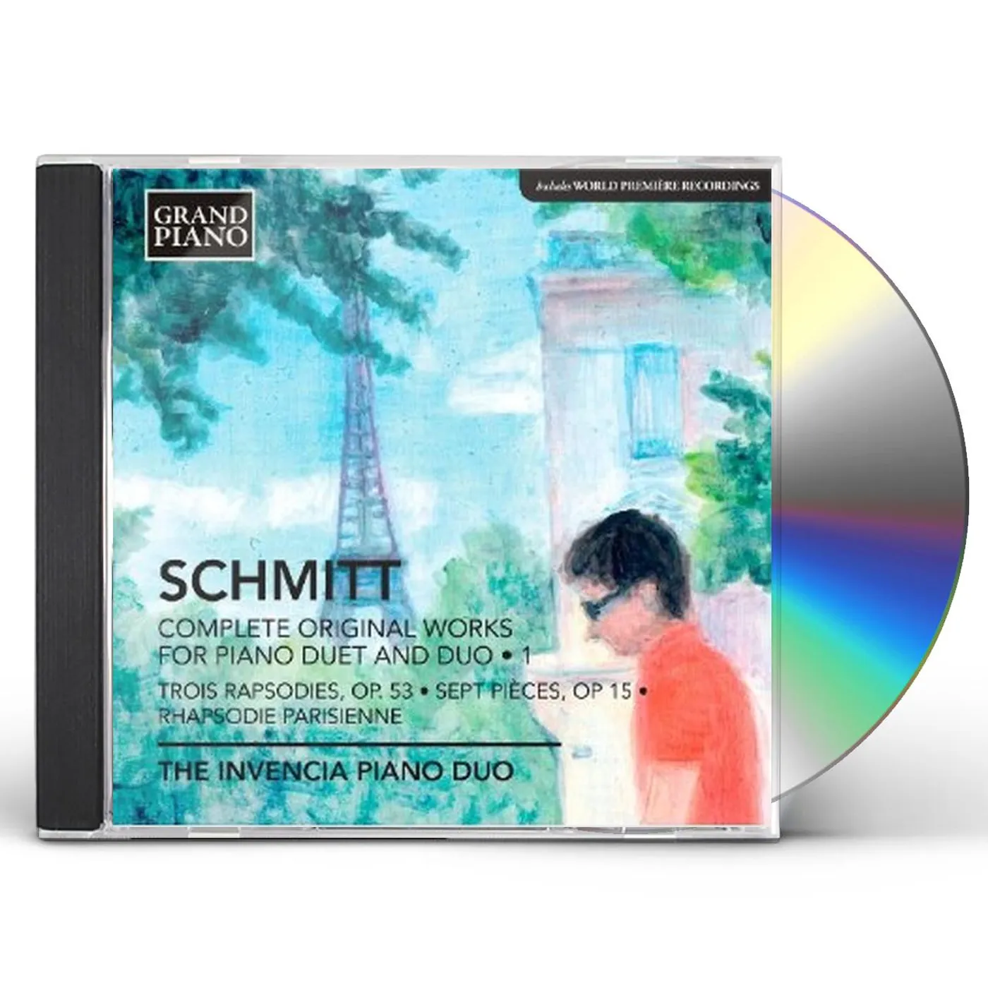 Invencia Piano Duo COMPLETE ORIGINAL WORKS FOR PIANO DUET & DUO CD