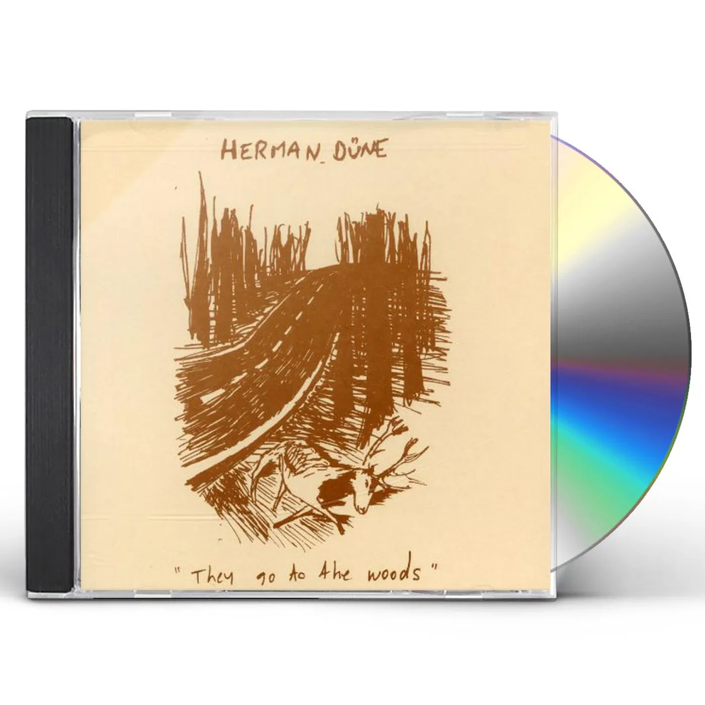 Herman Düne THEY GO TO THE WOODS CD