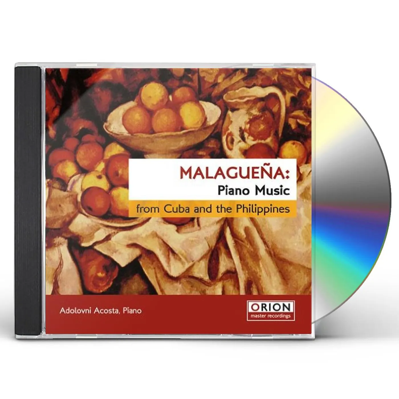 Adolovni Acosta MALAGUENA: PIANO MUSIC FROM CUBA & PHILIPPINES CD