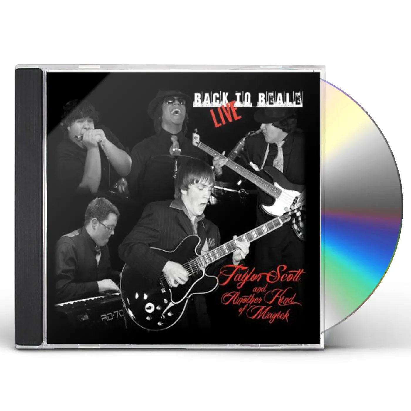 Taylor Scott & Another Kind of Magick BACK TO BEALE-LIVE CD