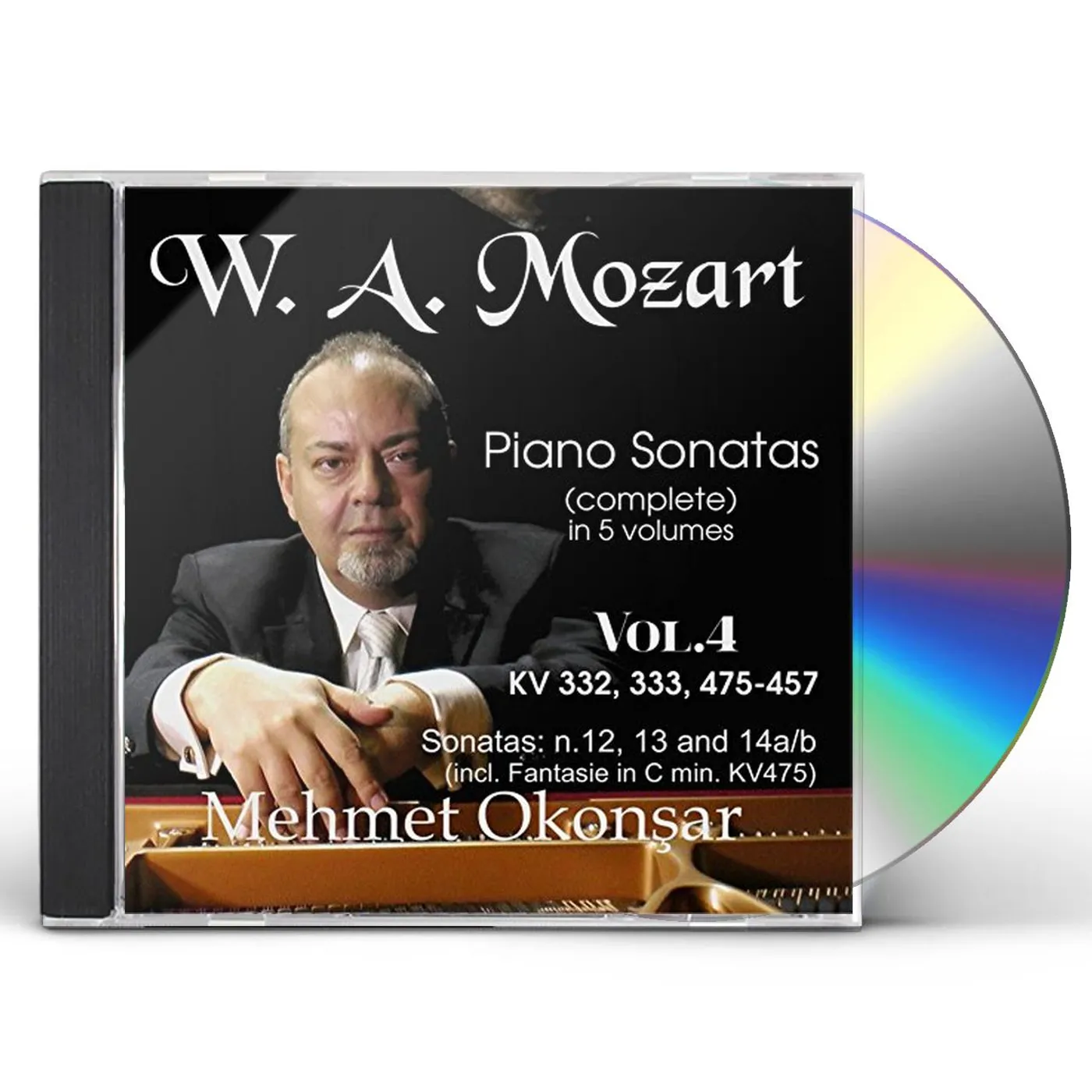 Mehmet Okonsar MOZART COMPLETE PIANO SONATAS 4 CD