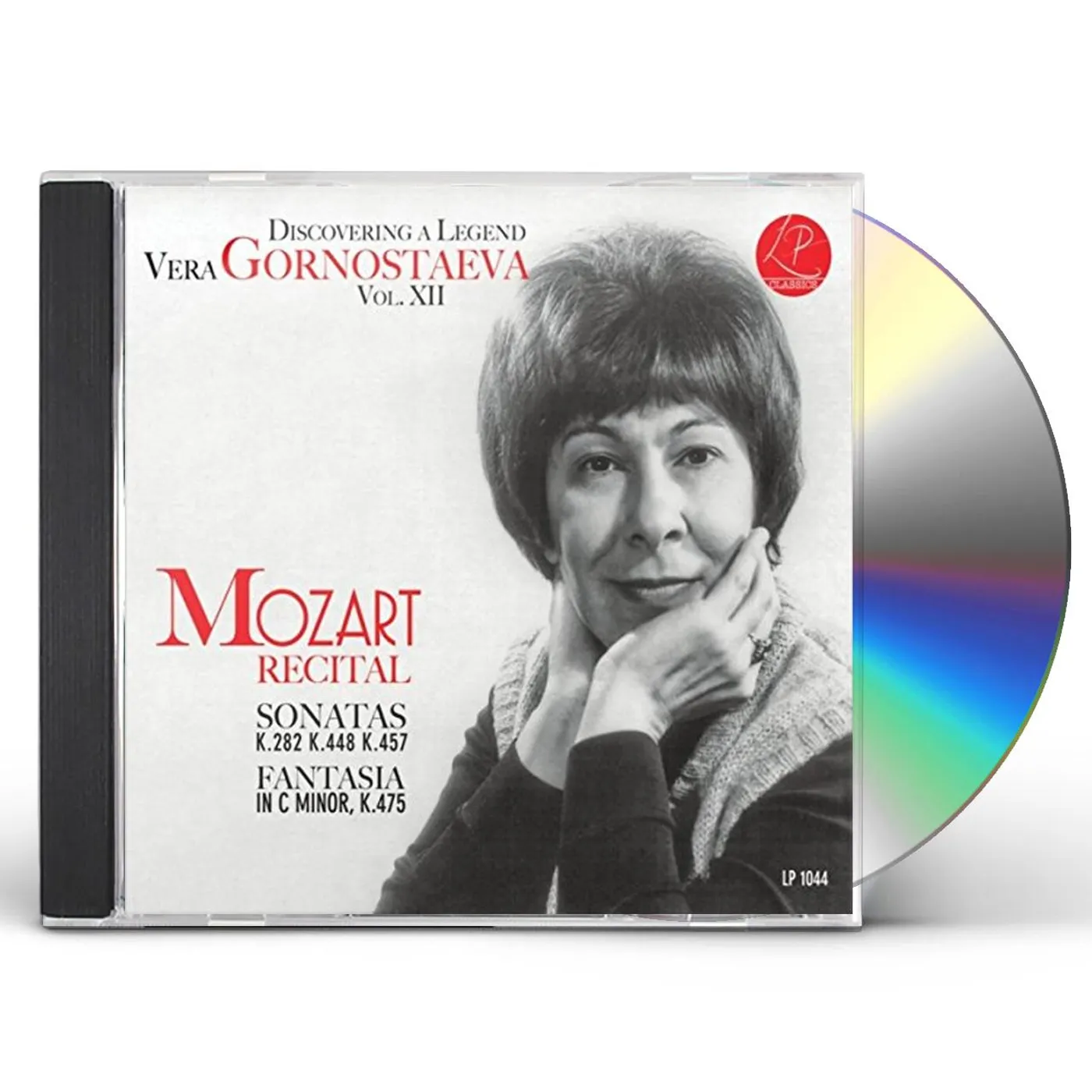Vera Gornostaeva DISCOVERING A LEGEND XII: MOZART PIANO RECITAL CD