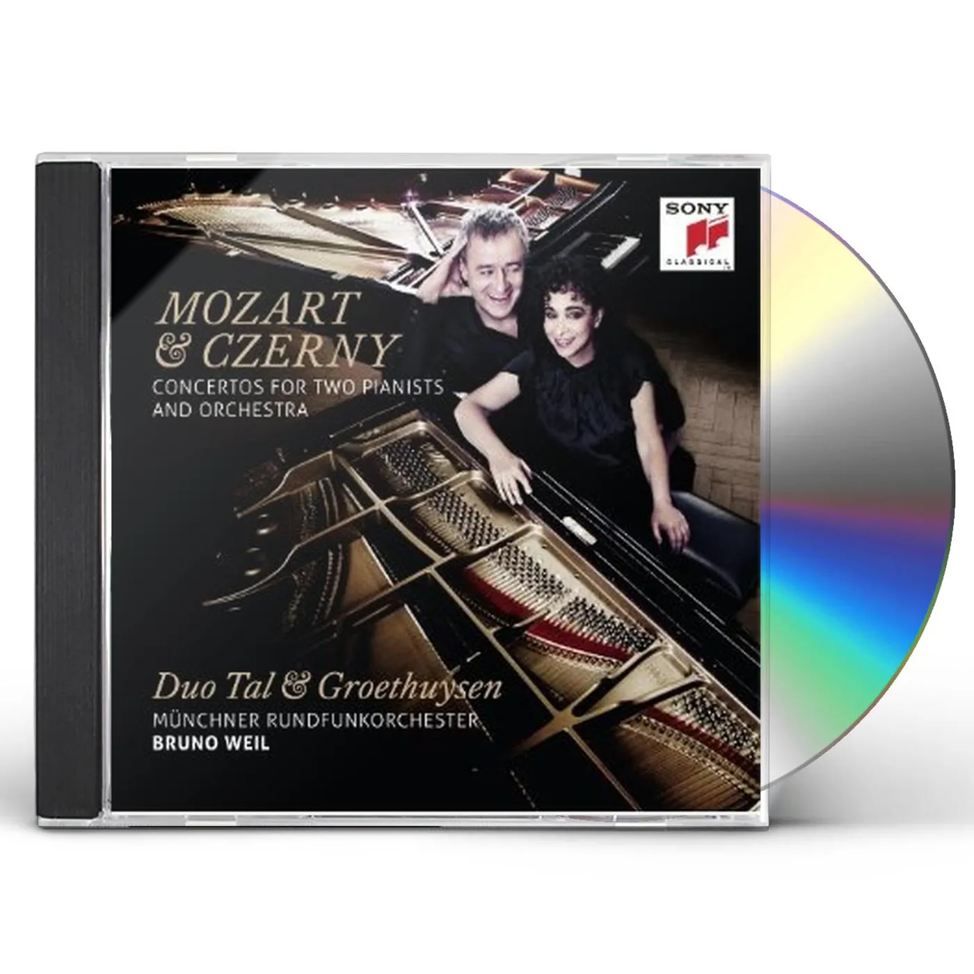 Tal & Groethuysen MOZART & CZERNY: CONCERTOS FOR TWO PIANI CD