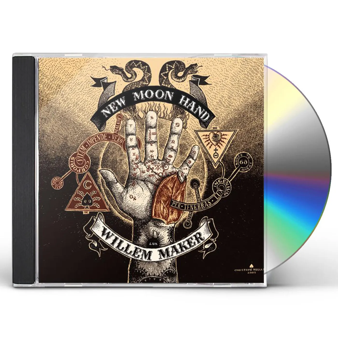 Willem Maker NEW MOON HAND CD