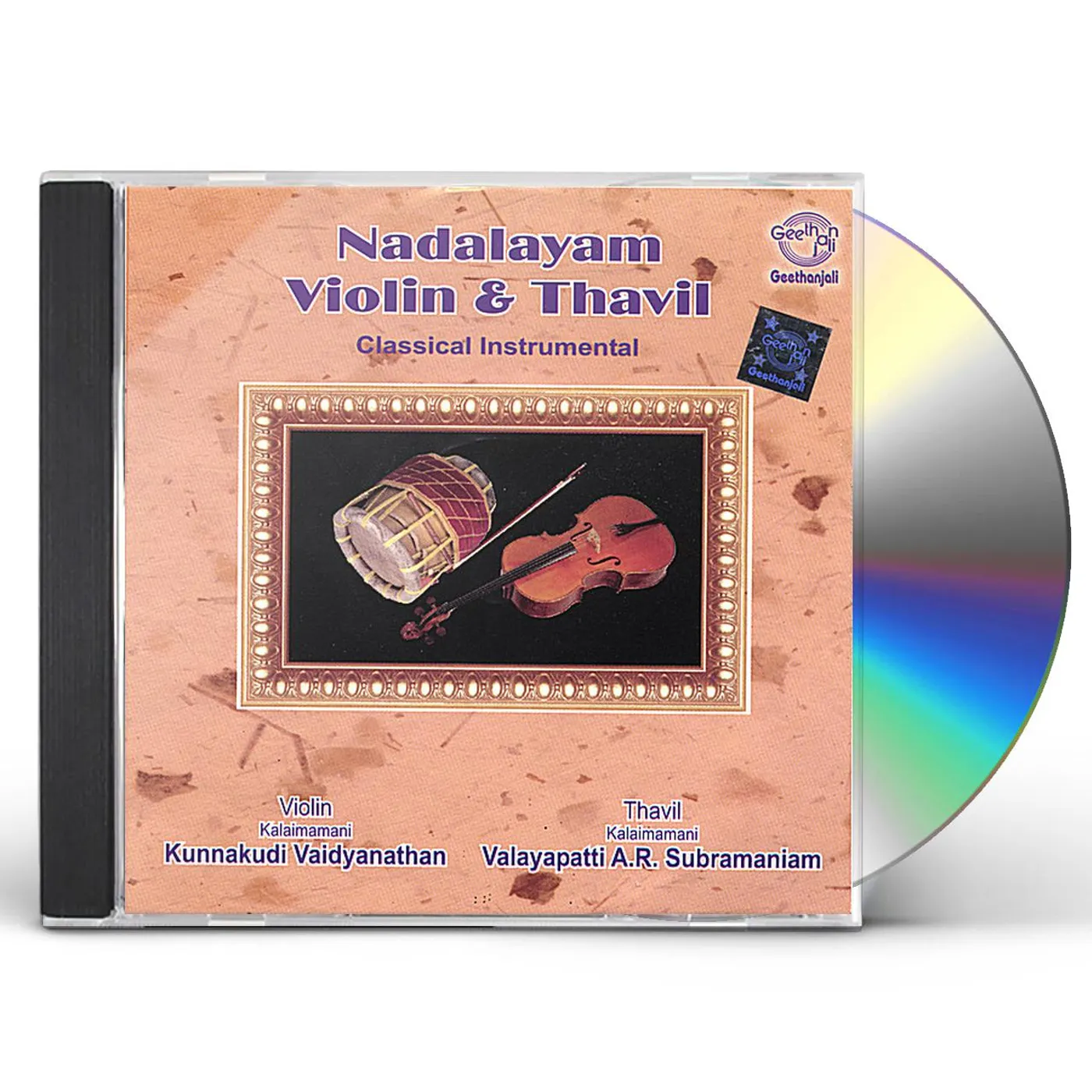 Kunnakudi Vaidyanathan NADALAYAM VIOLIN & THAVIL CD