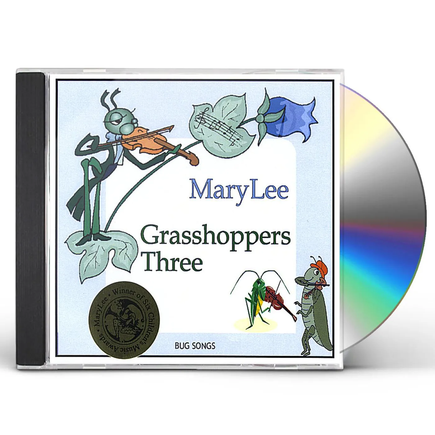 MaryLee GRASSHOPPERS THREE-BUG SONGS CD