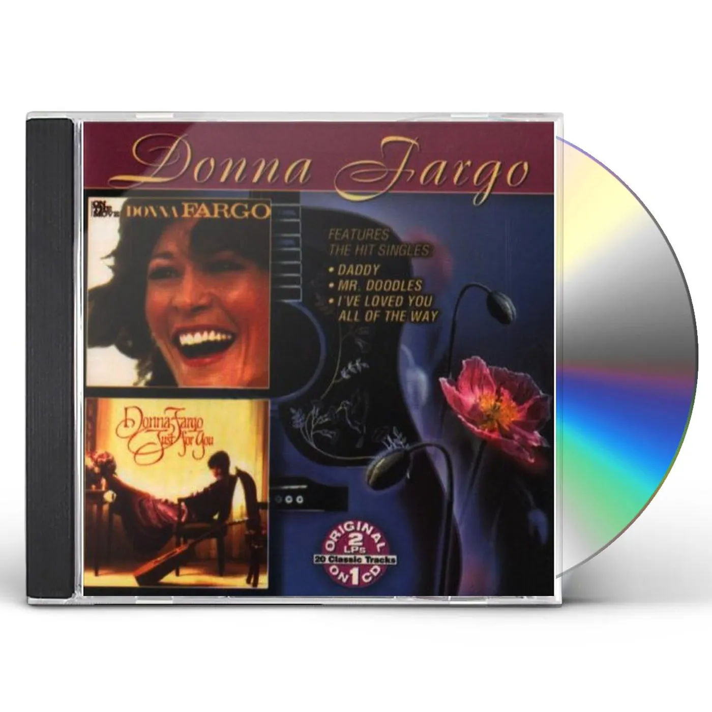 Donna Fargo ON THE MOVE / JUST FOR YOU CD