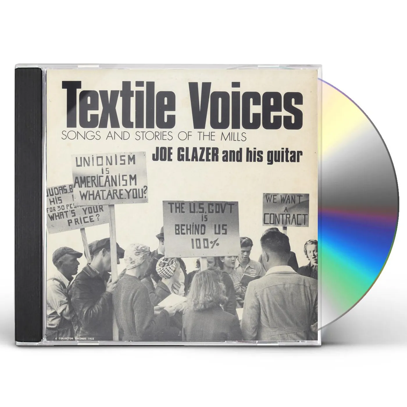 Joe Glazer TEXTILE VOICES: SONGS AND STORIES OF THE MILLS CD