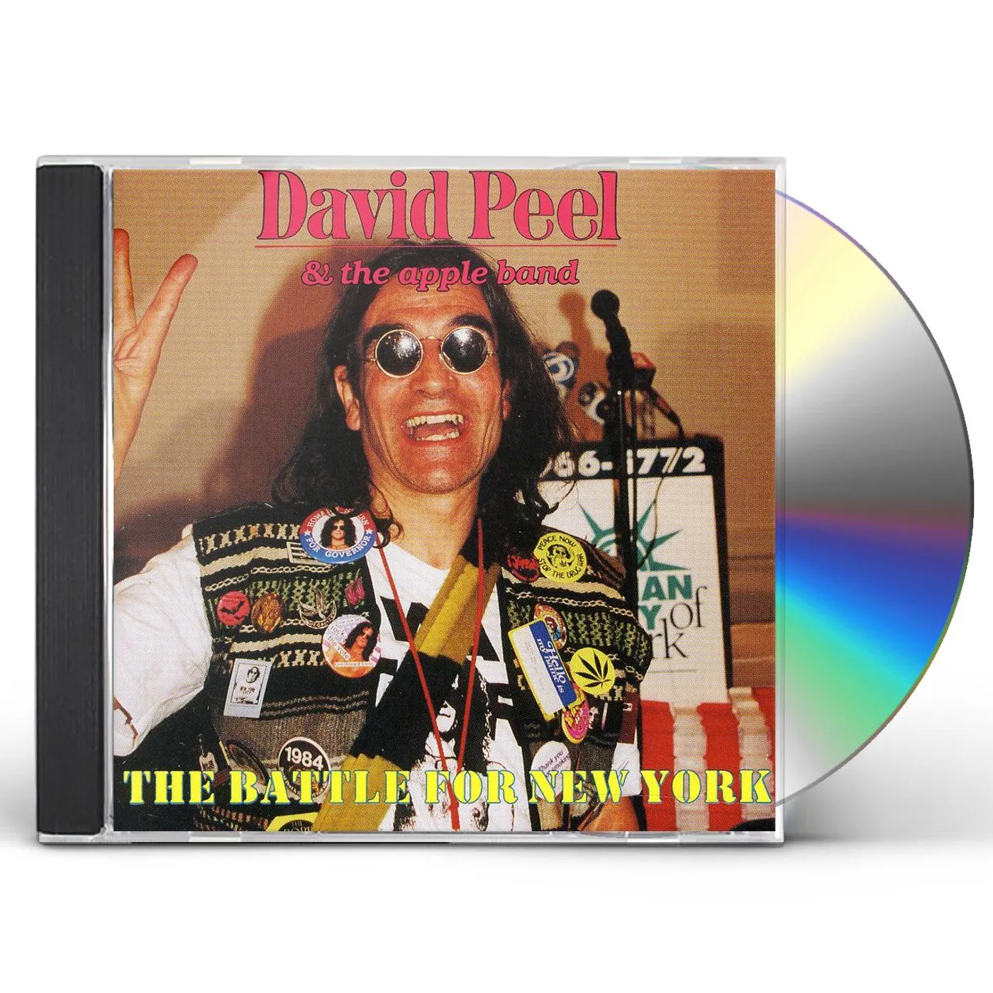 David Peel & the Apple Band BATTLE FOR NEW YORK CD