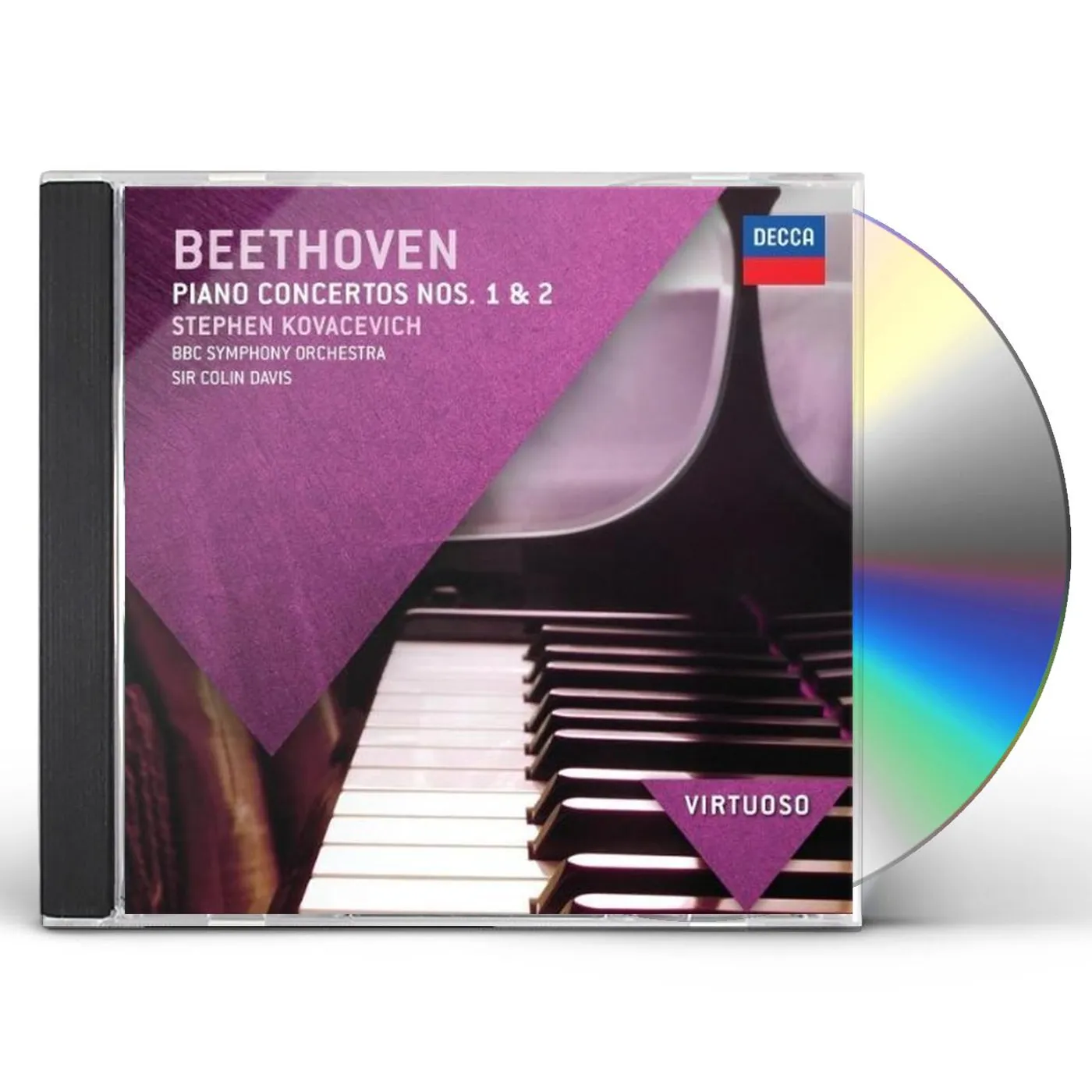 Ludwig van Beethoven PIANO CONCERTOS 1 & 2 CD