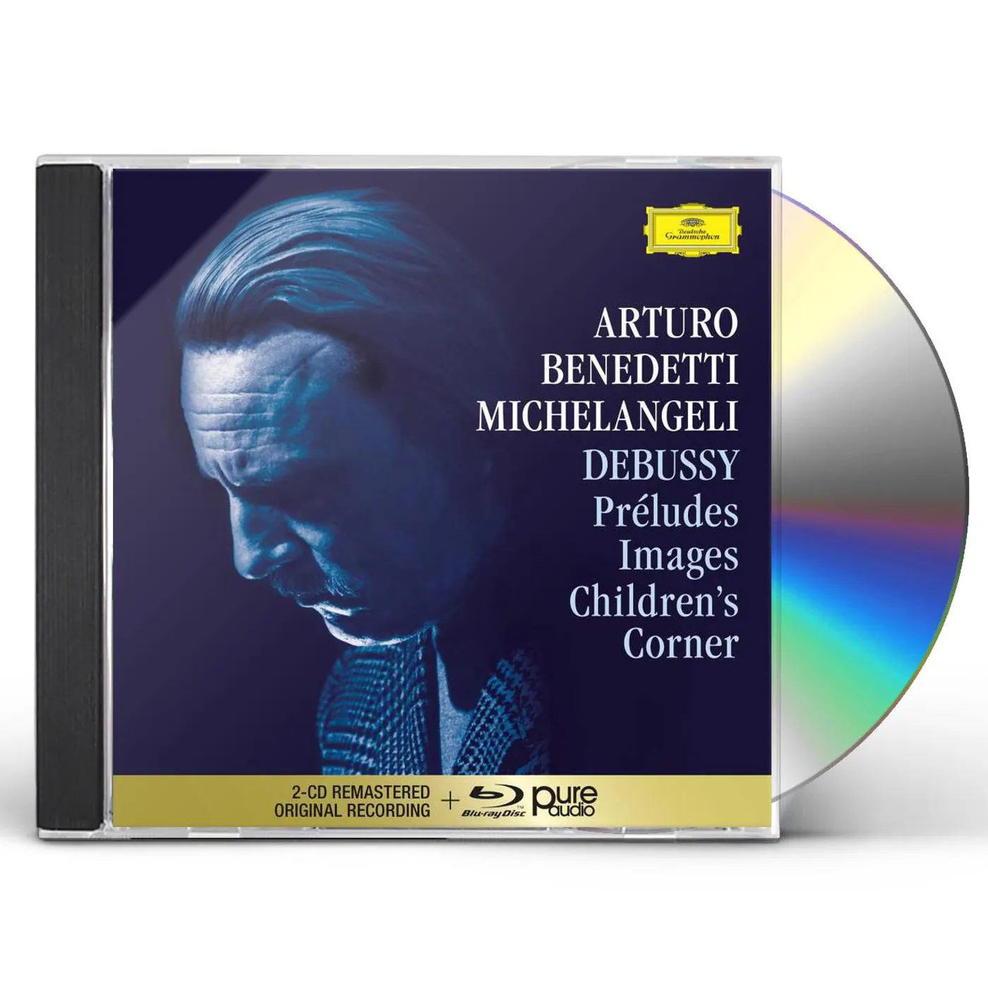 Arturo Benedetti Michelangeli Debussy: Preludes I & II, Images I & II, Children's Corner (2 CD / Blu-ray) CD