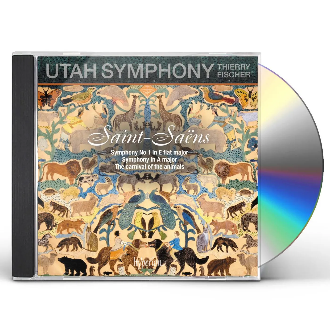 Utah Symphony Orchestra Saint-Saens: Symphony No. 1, Carnival Of The Animals CD