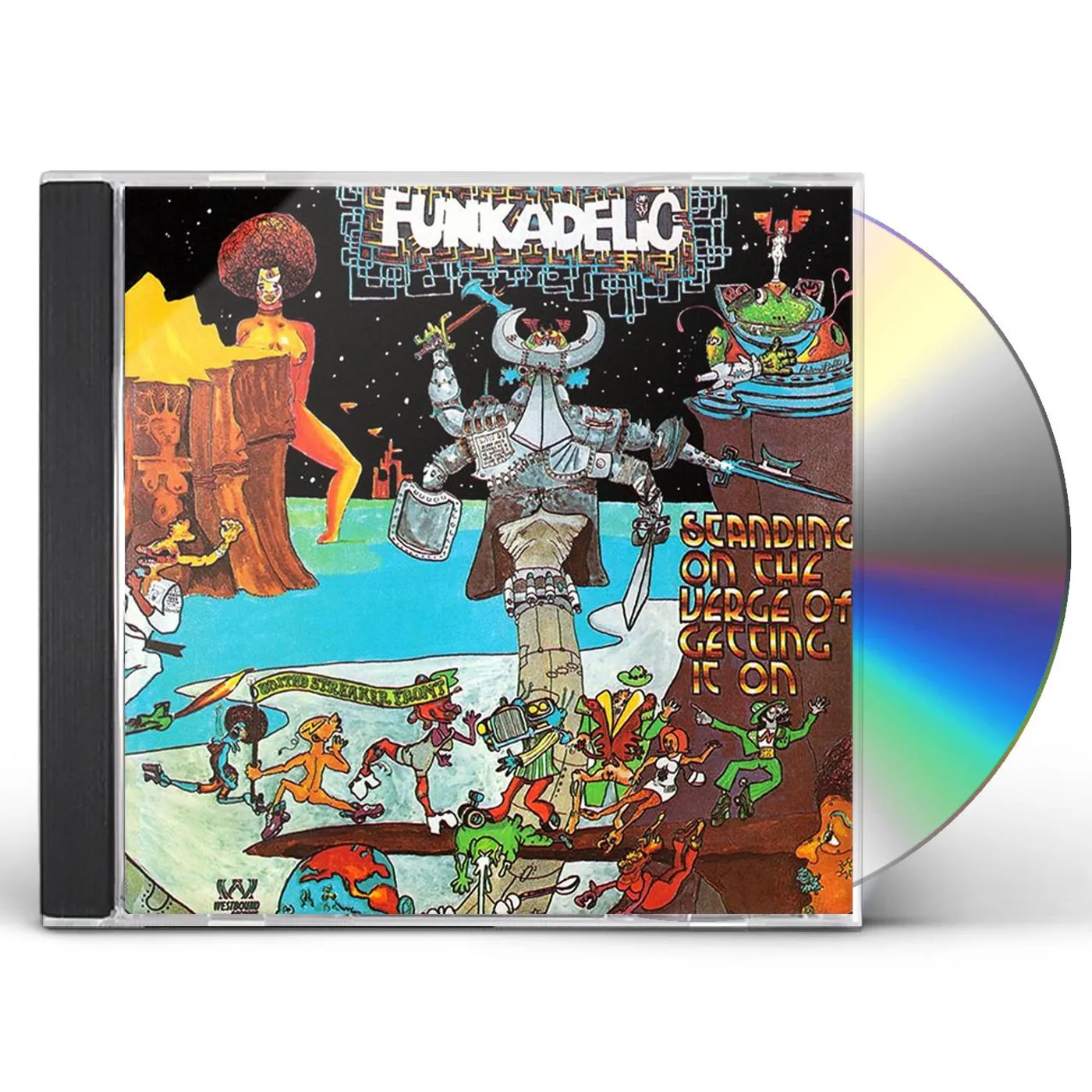 Funkadelic STANDING ON VERGE OF GETTING IT ON CD
