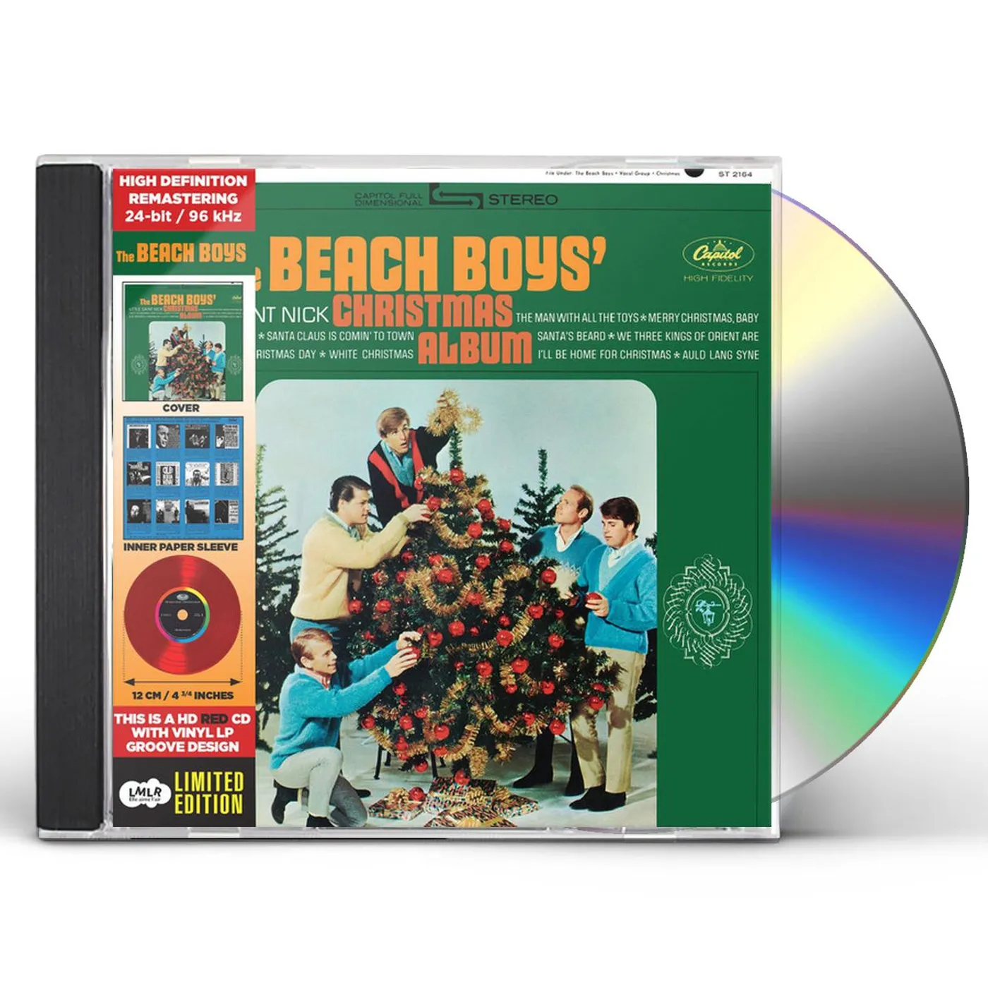The Beach Boys SAINT NICK -COLL ED- CHRISTMAS ALBUM CD
