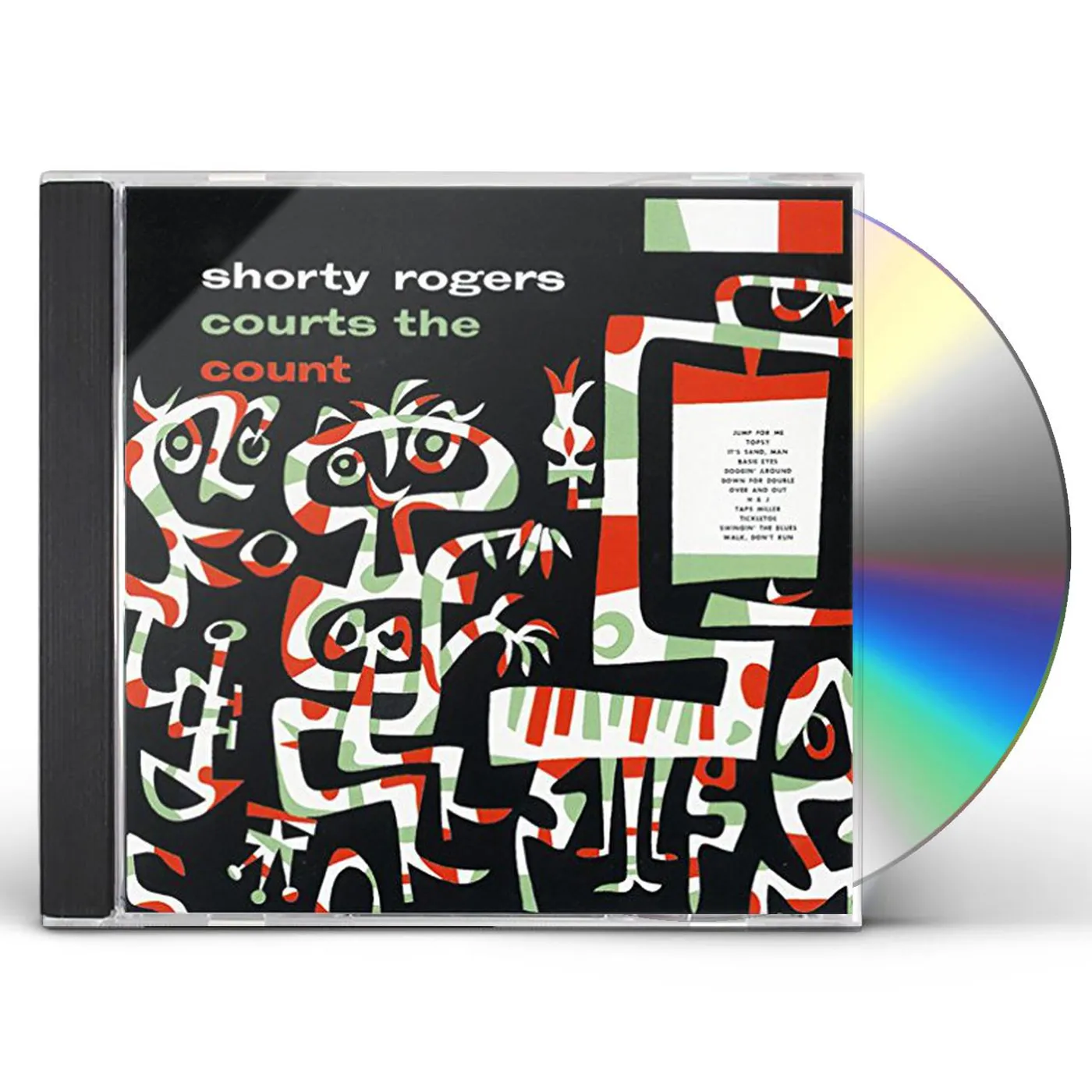 Shorty Rogers COURTS THE COUNT: LIMITED EDITION CD