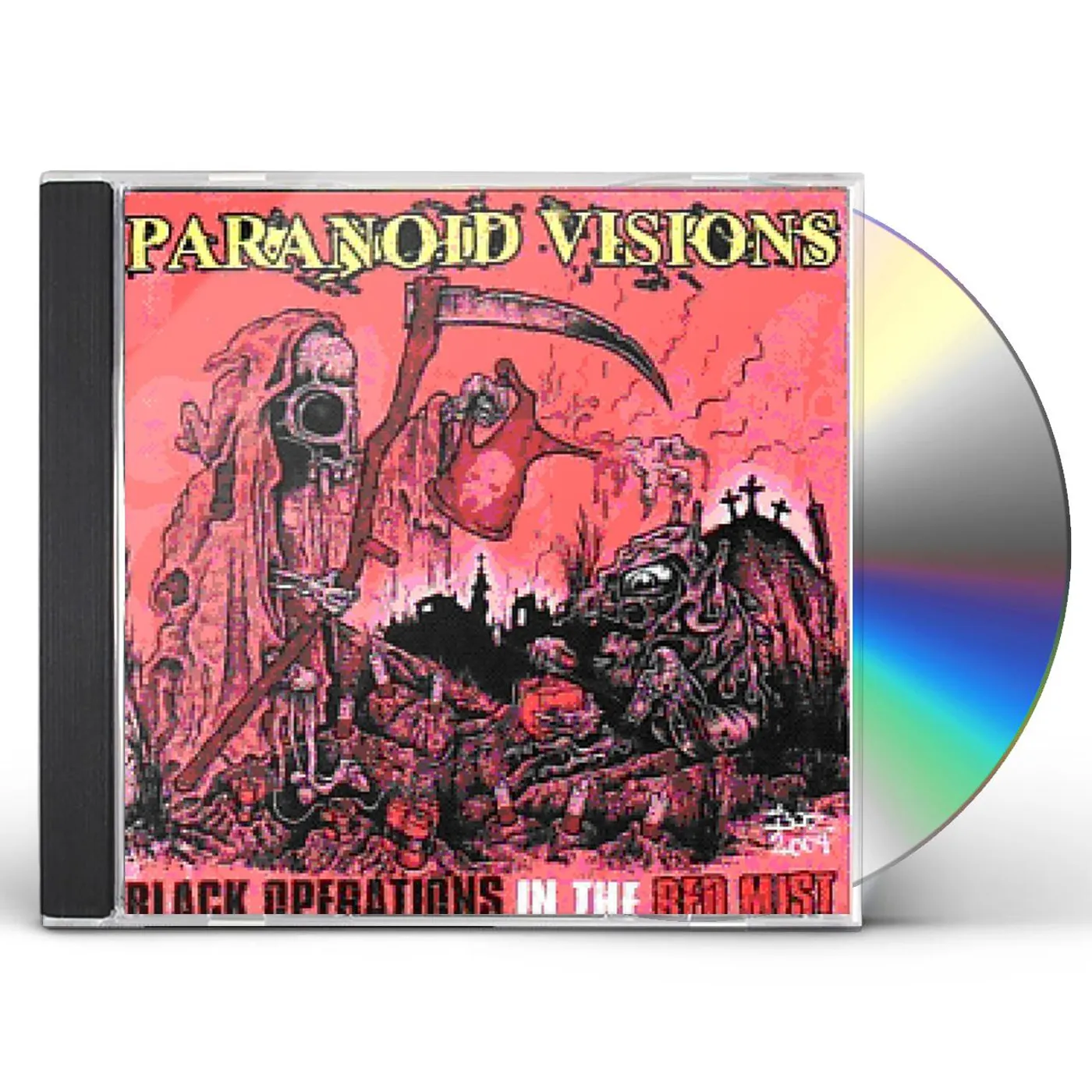 Paranoid Visions BLACK OPERATIONS IN THE RED MIST CD