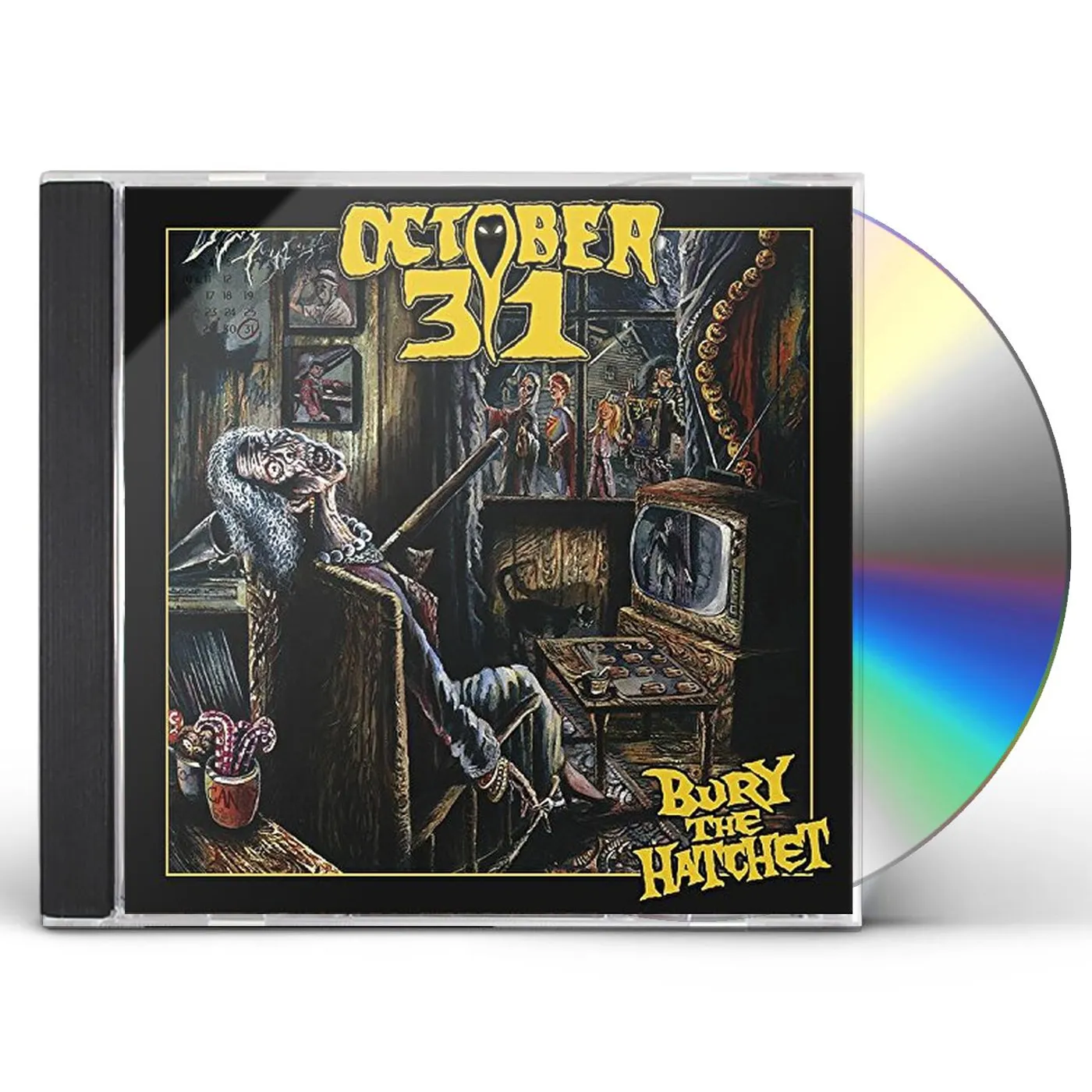 October 31 BURY THE HATCHET CD