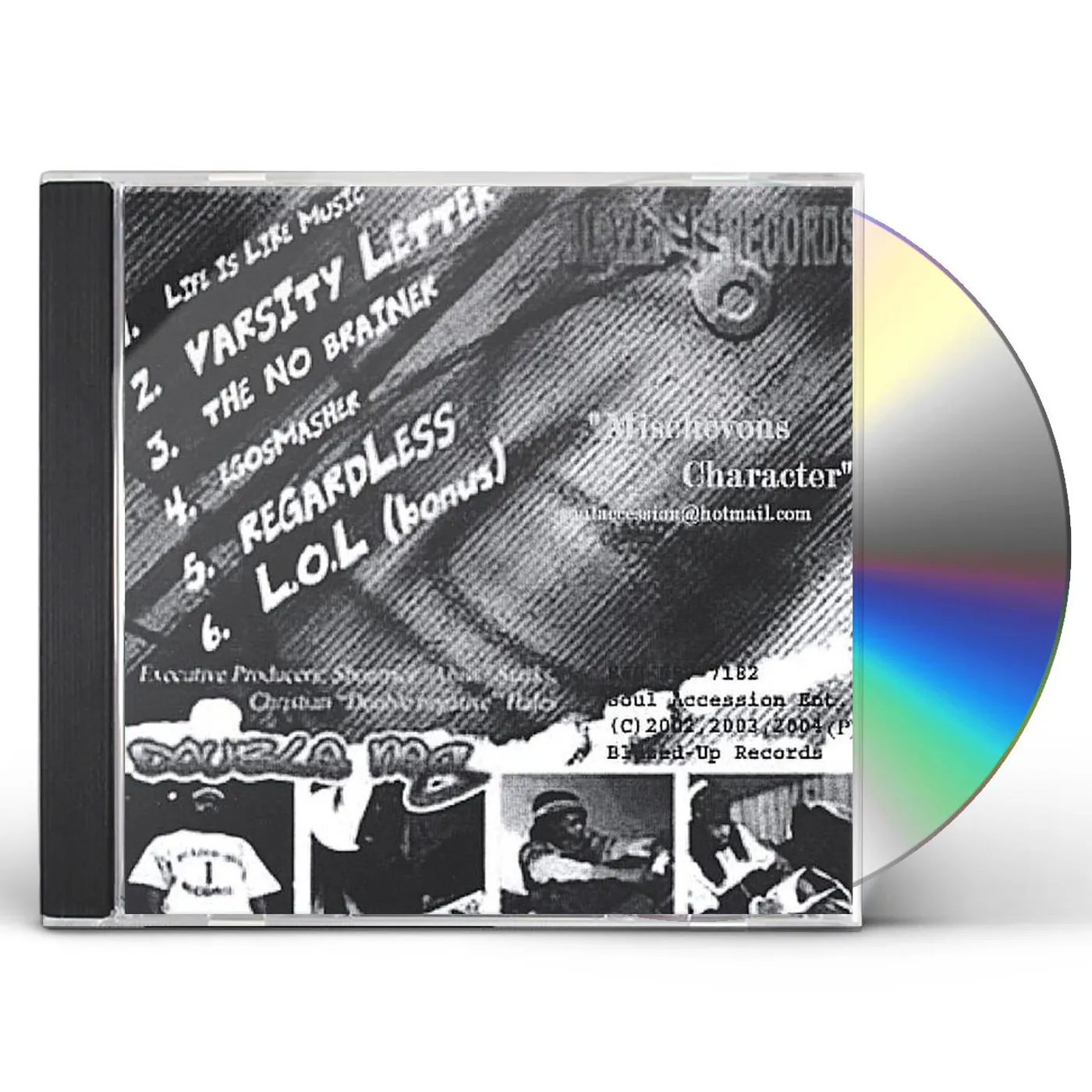 Double Negative MISCHEVOUS CHARACTER CD