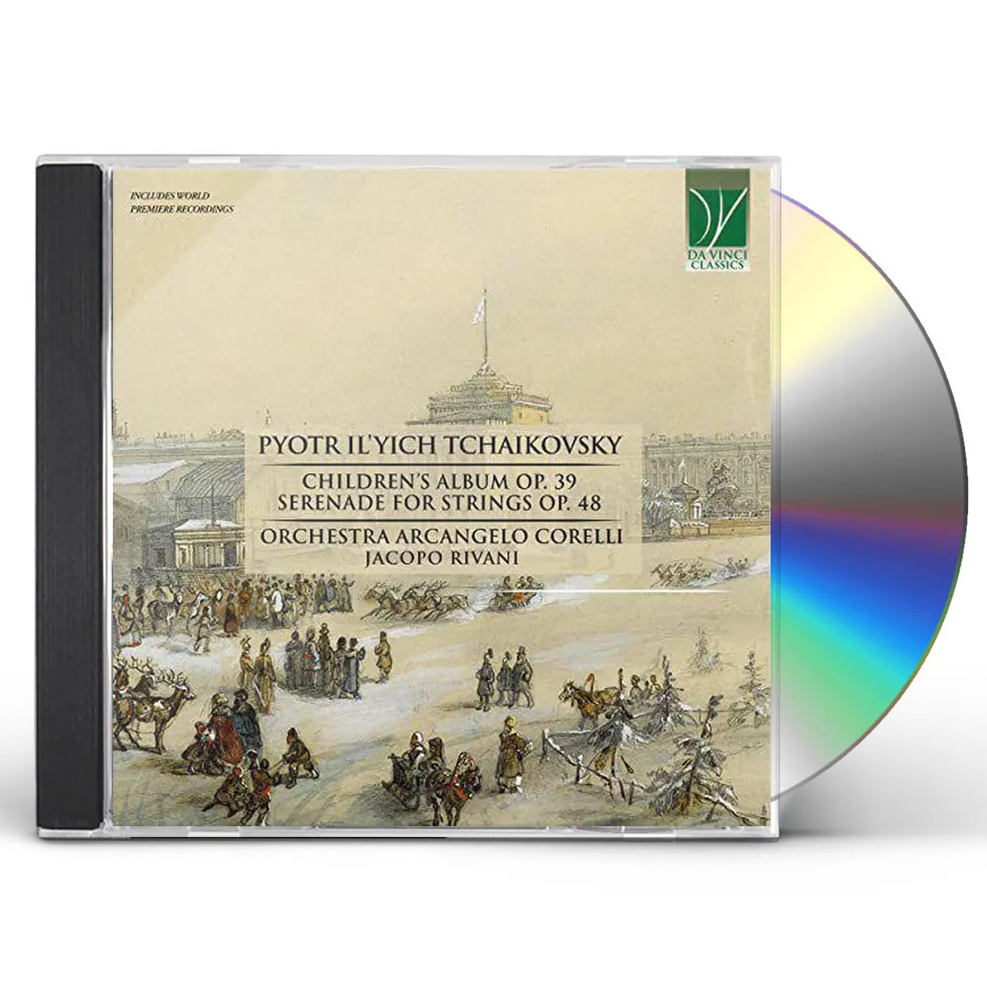 Jacopo Rivani and Orchestra Arcangelo Corelli TCHAIKOVSKY: CHILDREN S ALBUM OP 39 CD