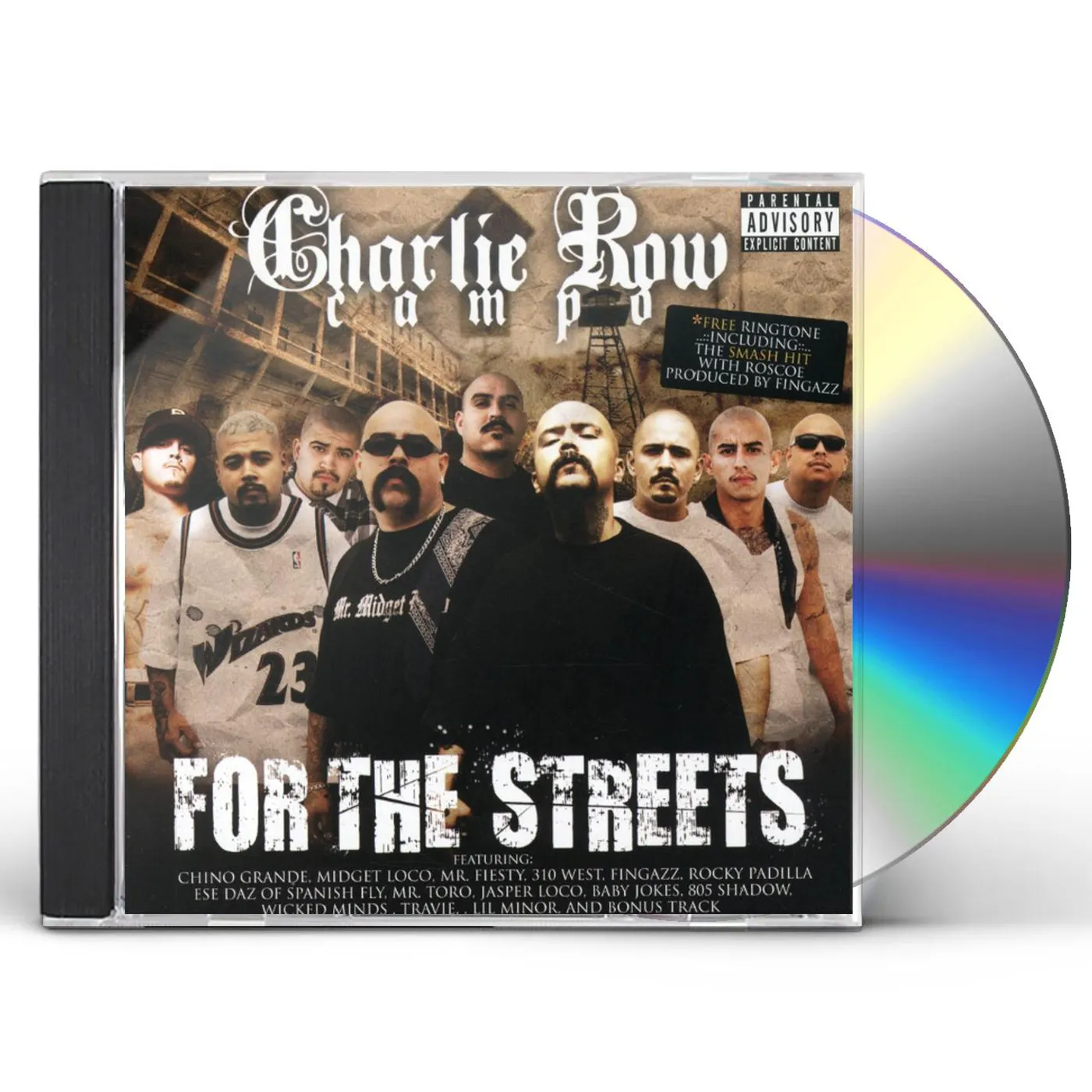 Charlie Row Campo FOR THE STREETS CD
