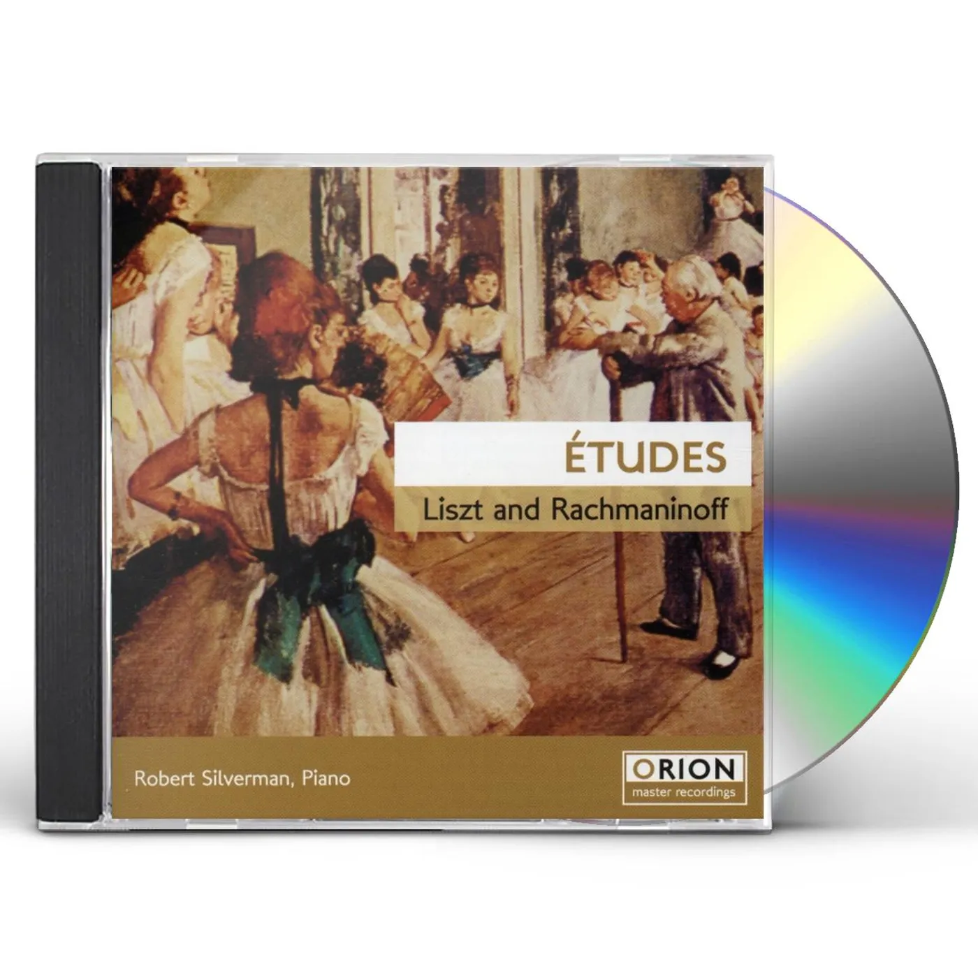 Robert Silverman LISZT & RACHMANINOFF ETUDES CD
