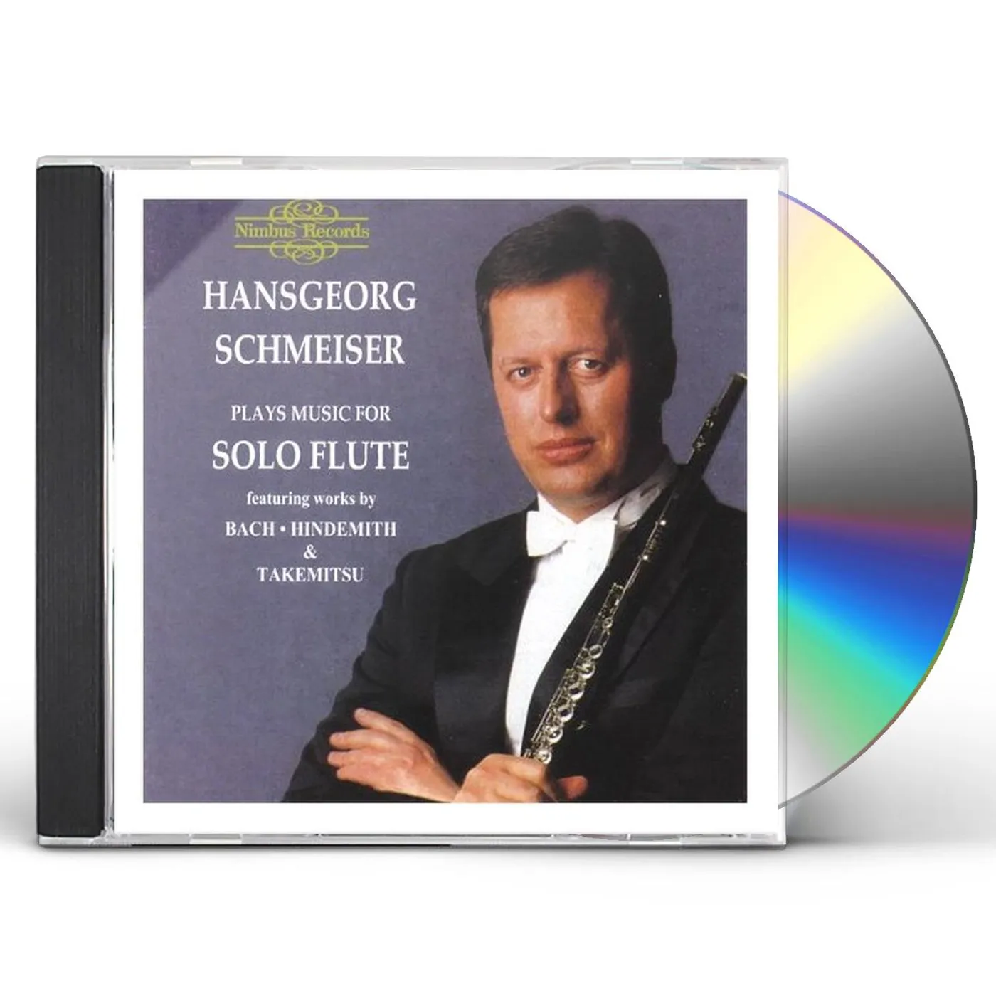 Hansgeorg Schmeiser PLAYS MUSIC FOR SOLO FLUTE CD