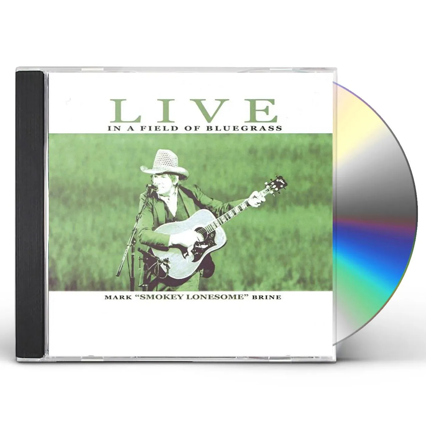 Mark Brine LIVE IN A FIELD OF BLUEGRASS CD