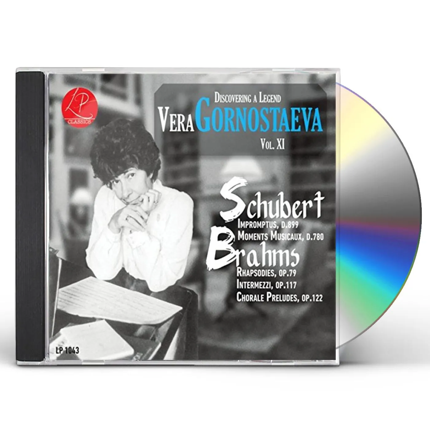 Vera Gornostaeva DISCOVERING A LEGEND XI: PIANO WORKS OF SCHUBERT CD