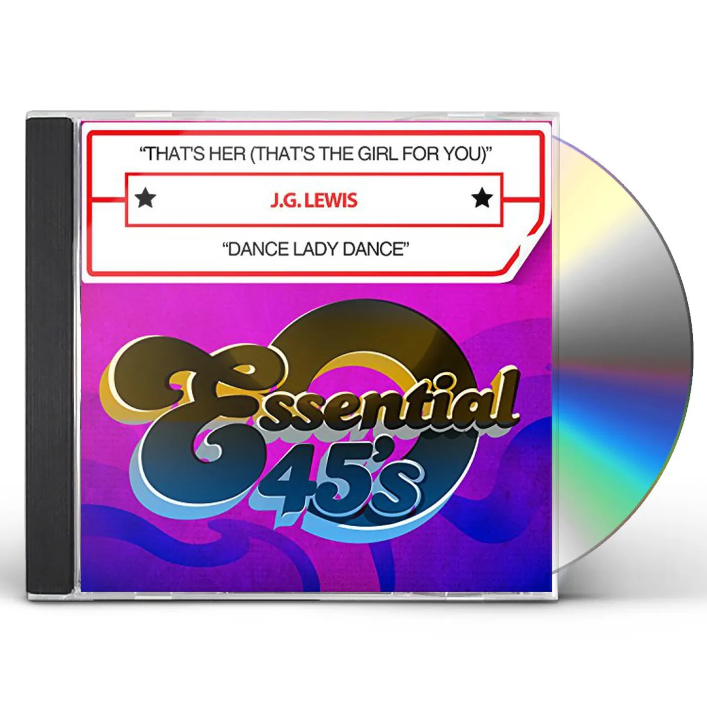 J.G. Lewis THAT'S HER (THAT'S THE GIRL FOR YOU) / DANCE LADY CD