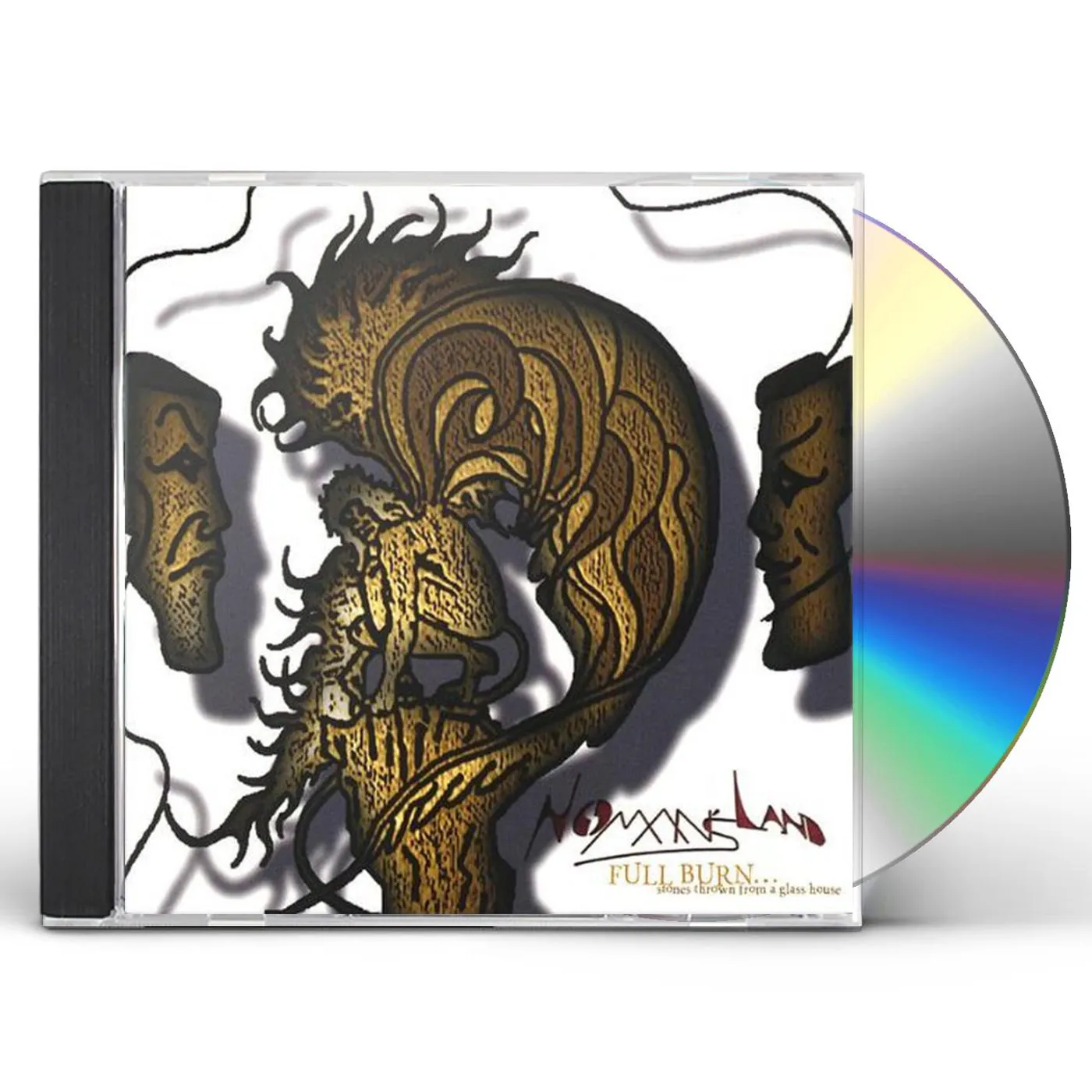 No Man's Land FULL BURN STONES THROWN FROM A GLASS HOUSE CD