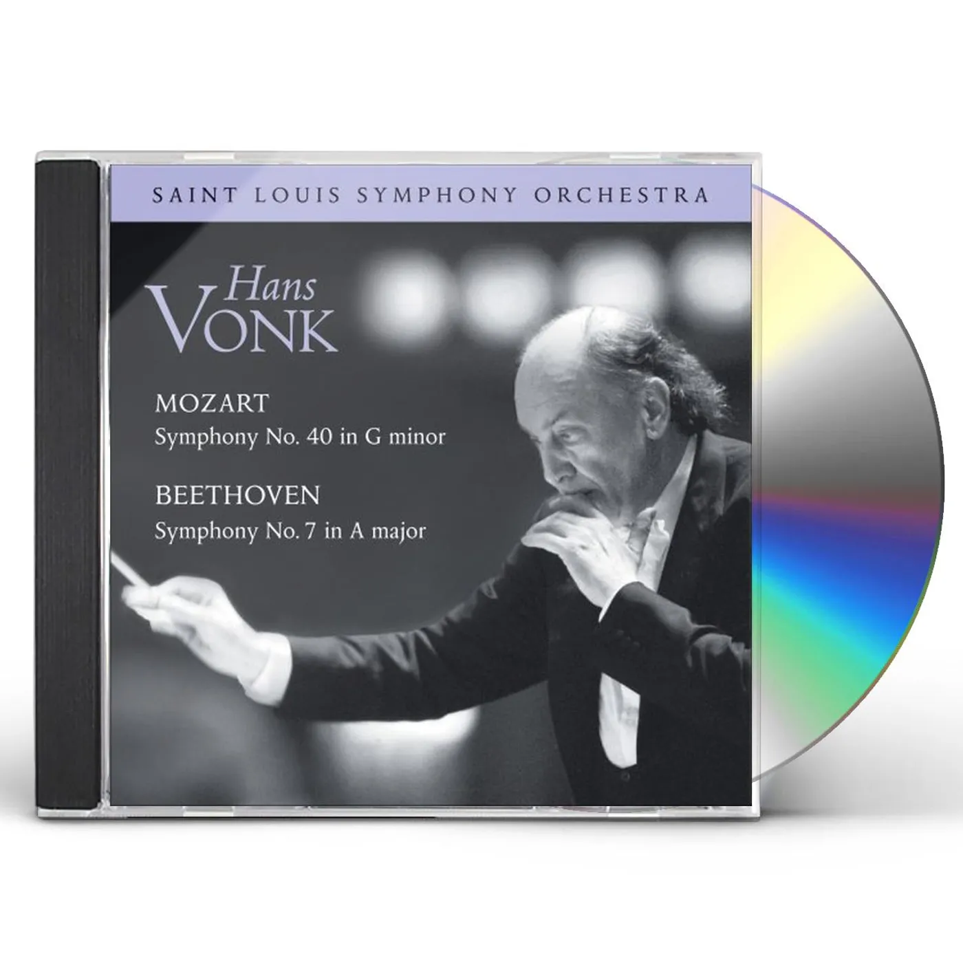 Saint Louis Symphony Orchestra Mozart/Beethoven: Symphony No 40, Symphony No 7 CD