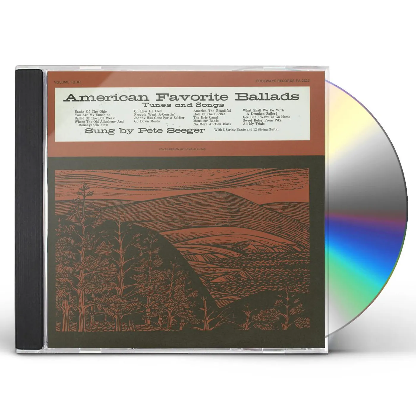 Pete Seeger AMERICAN FAVORITE BALLADS VOL. 4 CD