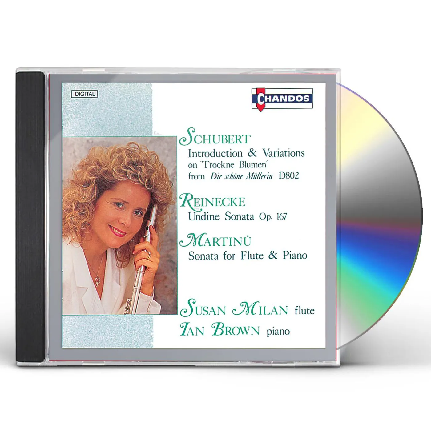 Susan Milan FLUTE RECITAL CD