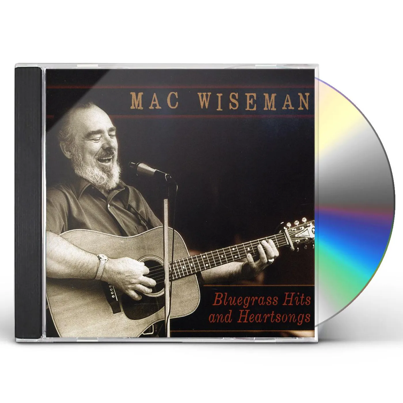Mac Wiseman BLUEGRASS HITS & HEARTSONGS CD