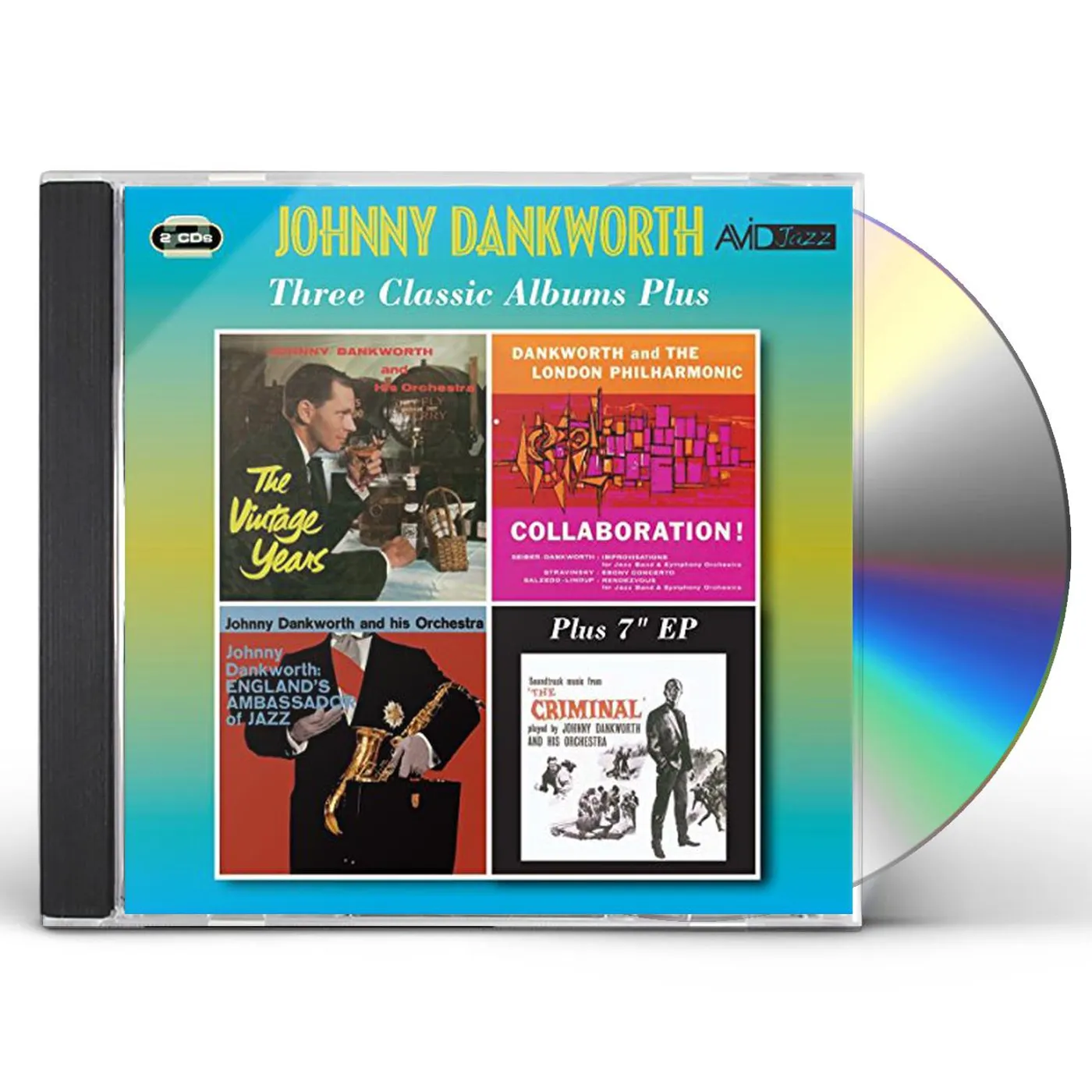 Johnny Dankworth VINTAGE YEARS / COLLABORATION/ ENGLAND'S CD