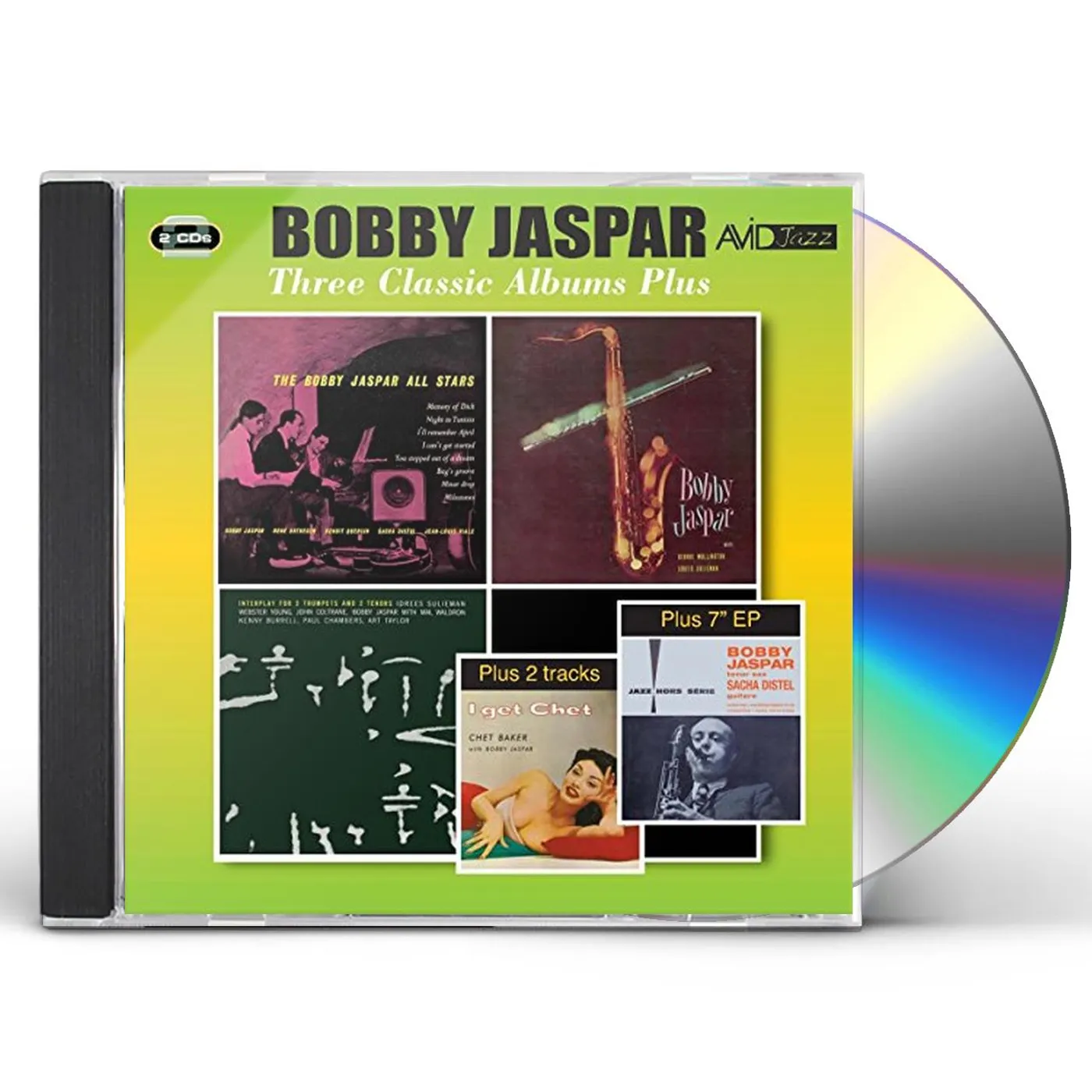 Bobby Jaspar ALL STARS / TENOR & FLUTE / INTERPLAY FOR 2 CD
