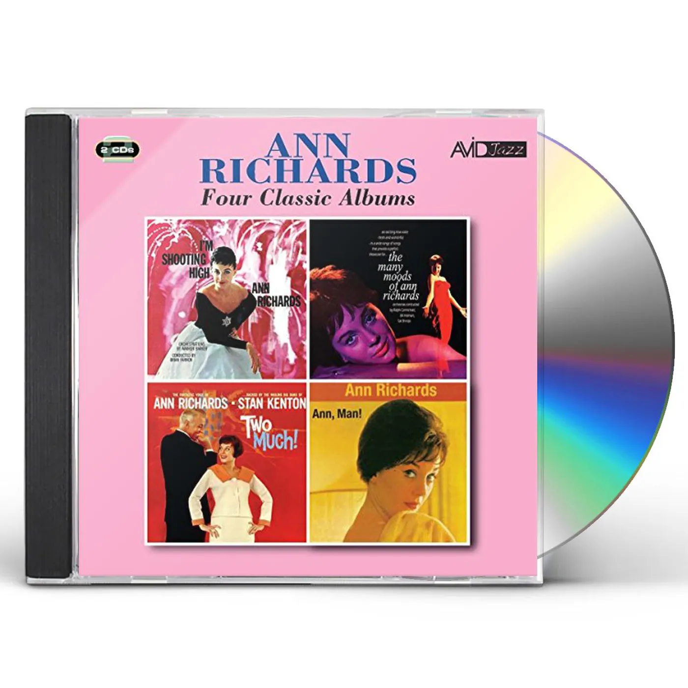 Ann Richards I'M SHOOTING HIGH / MANY MOODS / TWO MUCH / ANN CD