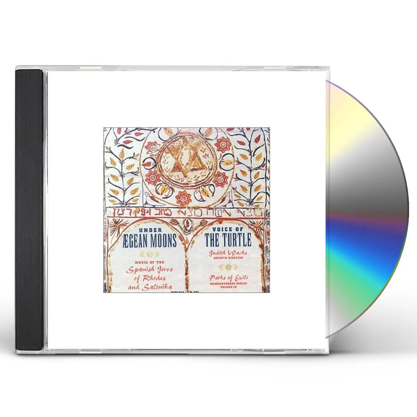Voice of the Turtle & Judith Wachs UNDER AEGEAN MOONS: MUSIC OF THE SPANISH JEWS OF R CD