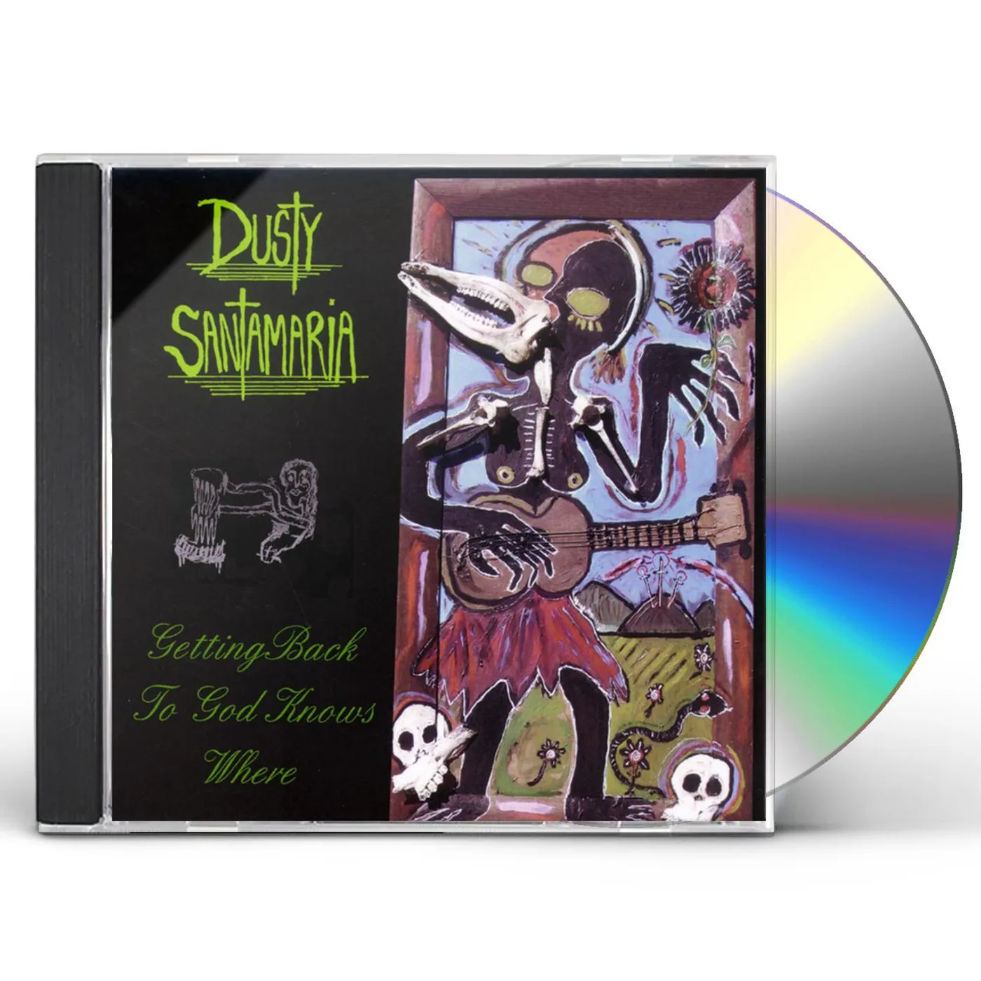 Dusty Santamaria GETTING BACK TO GOD KNOWS WHERE CD